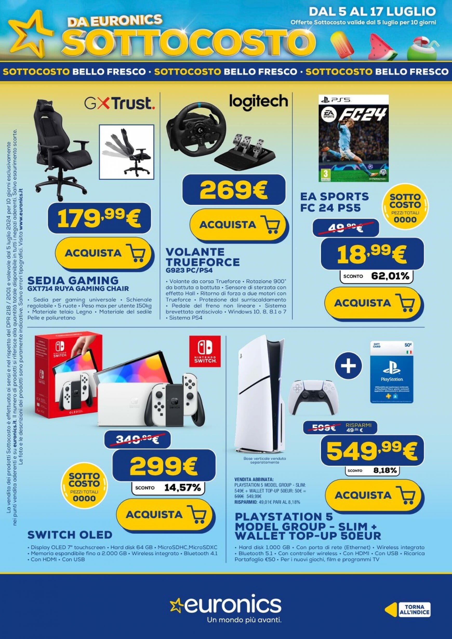 euronics - Nuovo volantino Euronics - Sottocosto 05.07. - 15.07. - page: 26