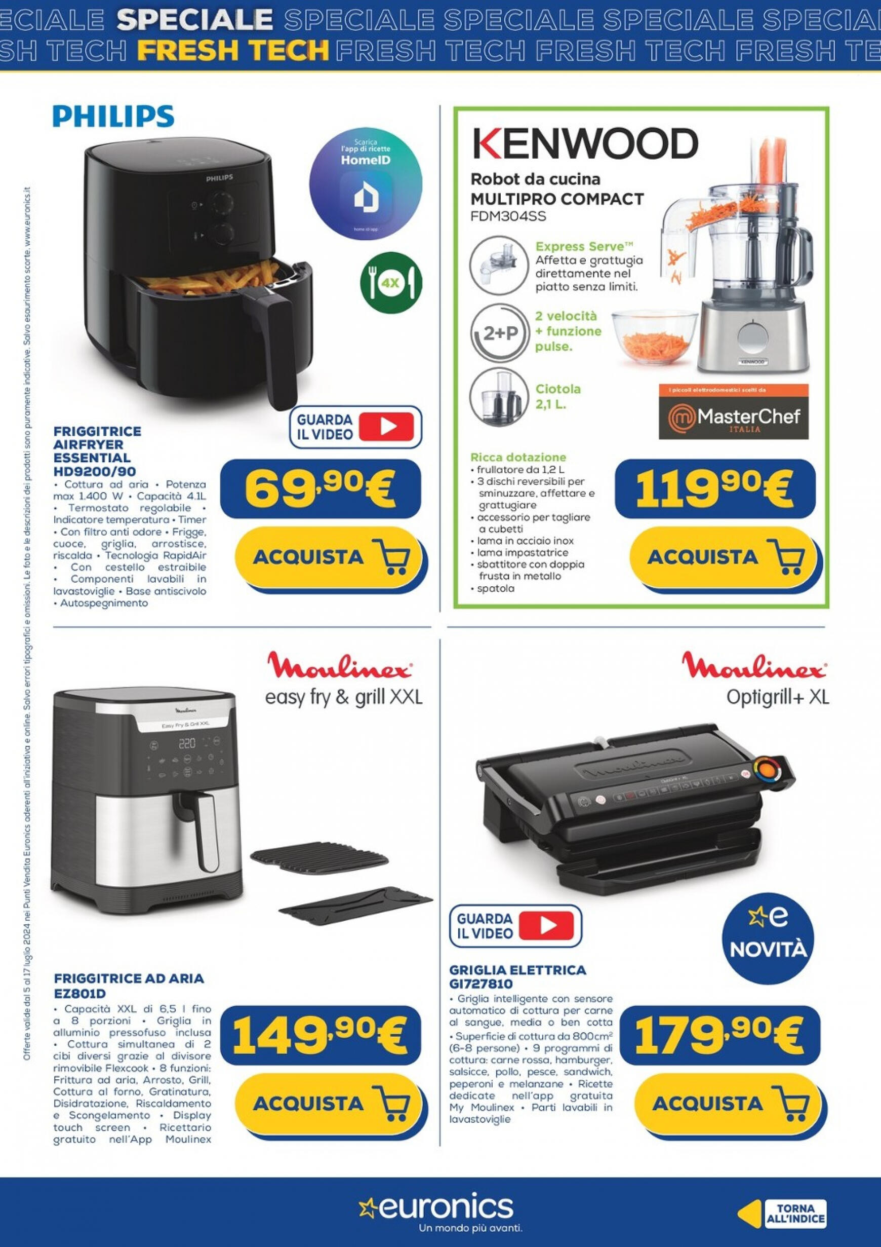 euronics - Nuovo volantino Euronics - Fresh Tech 05.07. - 17.07. - page: 10