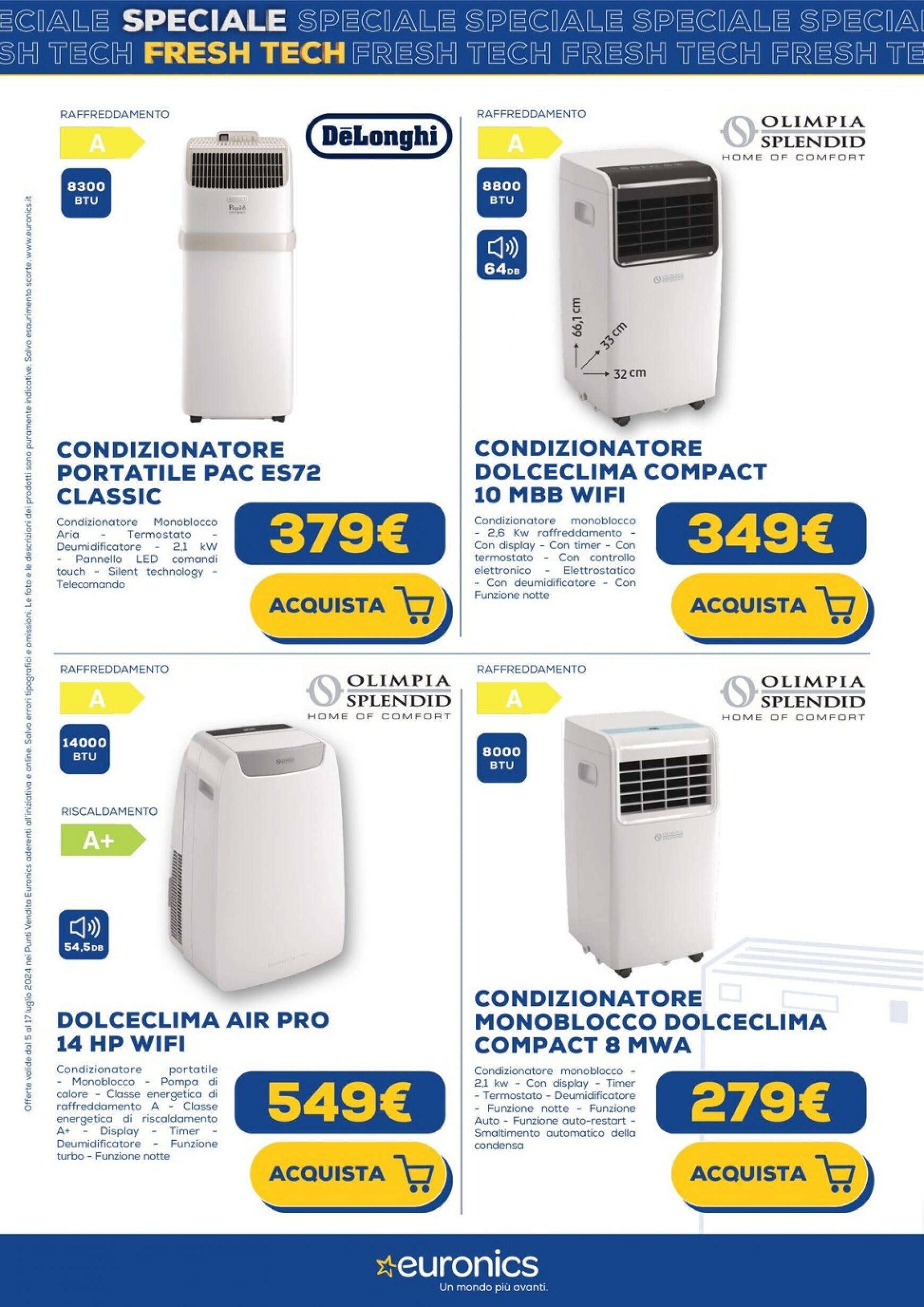 euronics - Nuovo volantino Euronics - Fresh Tech 05.07. - 17.07. - page: 34