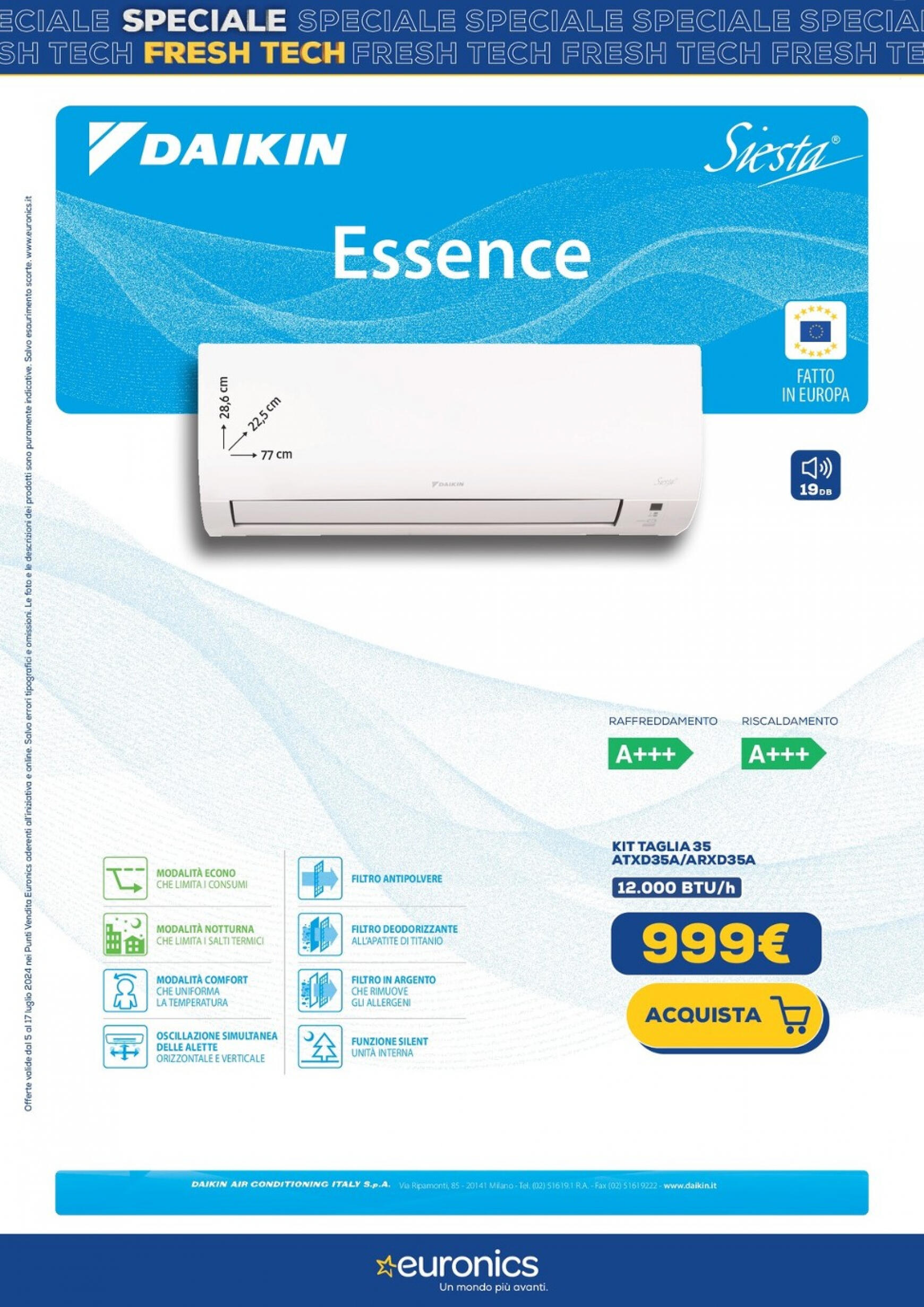 euronics - Nuovo volantino Euronics - Fresh Tech 05.07. - 17.07. - page: 25