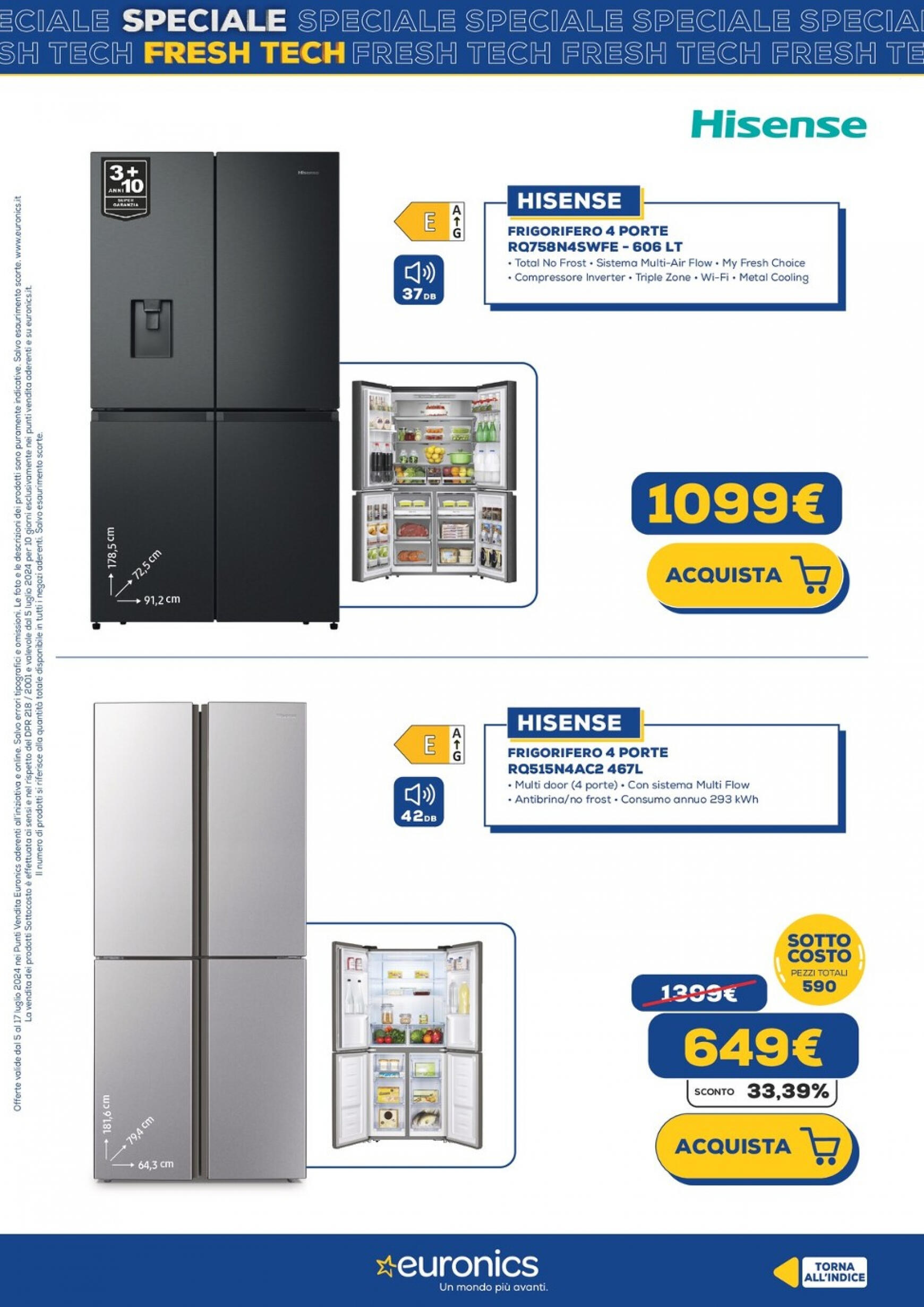 euronics - Nuovo volantino Euronics - Fresh Tech 05.07. - 17.07. - page: 17