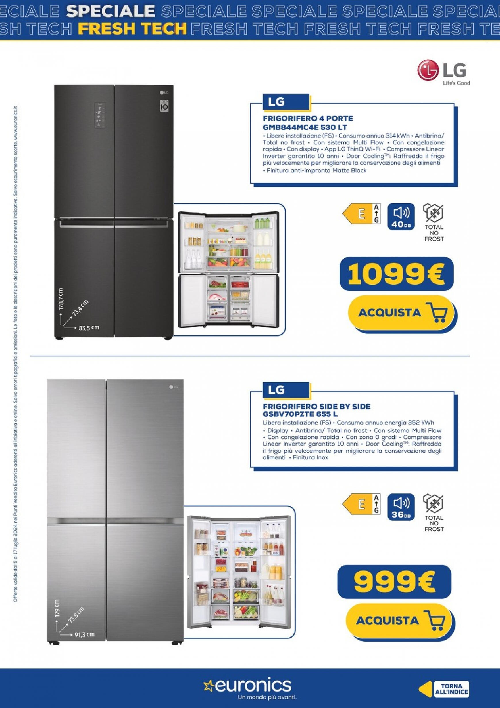 euronics - Nuovo volantino Euronics - Fresh Tech 05.07. - 17.07. - page: 12