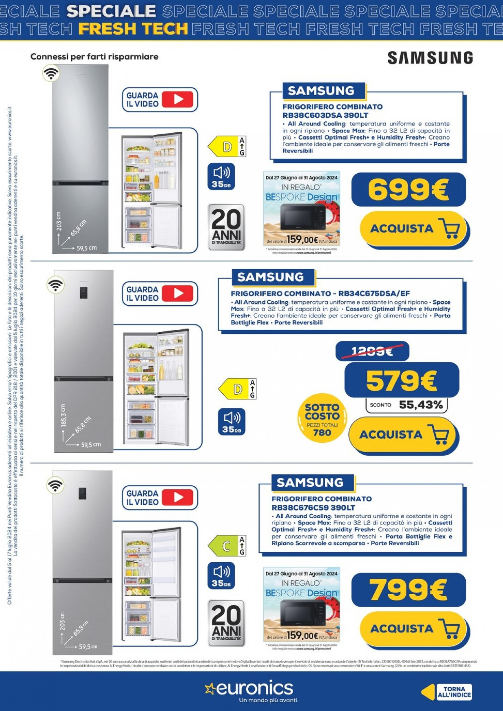 euronics - Nuovo volantino Euronics - Fresh Tech 05.07. - 17.07. - page: 20