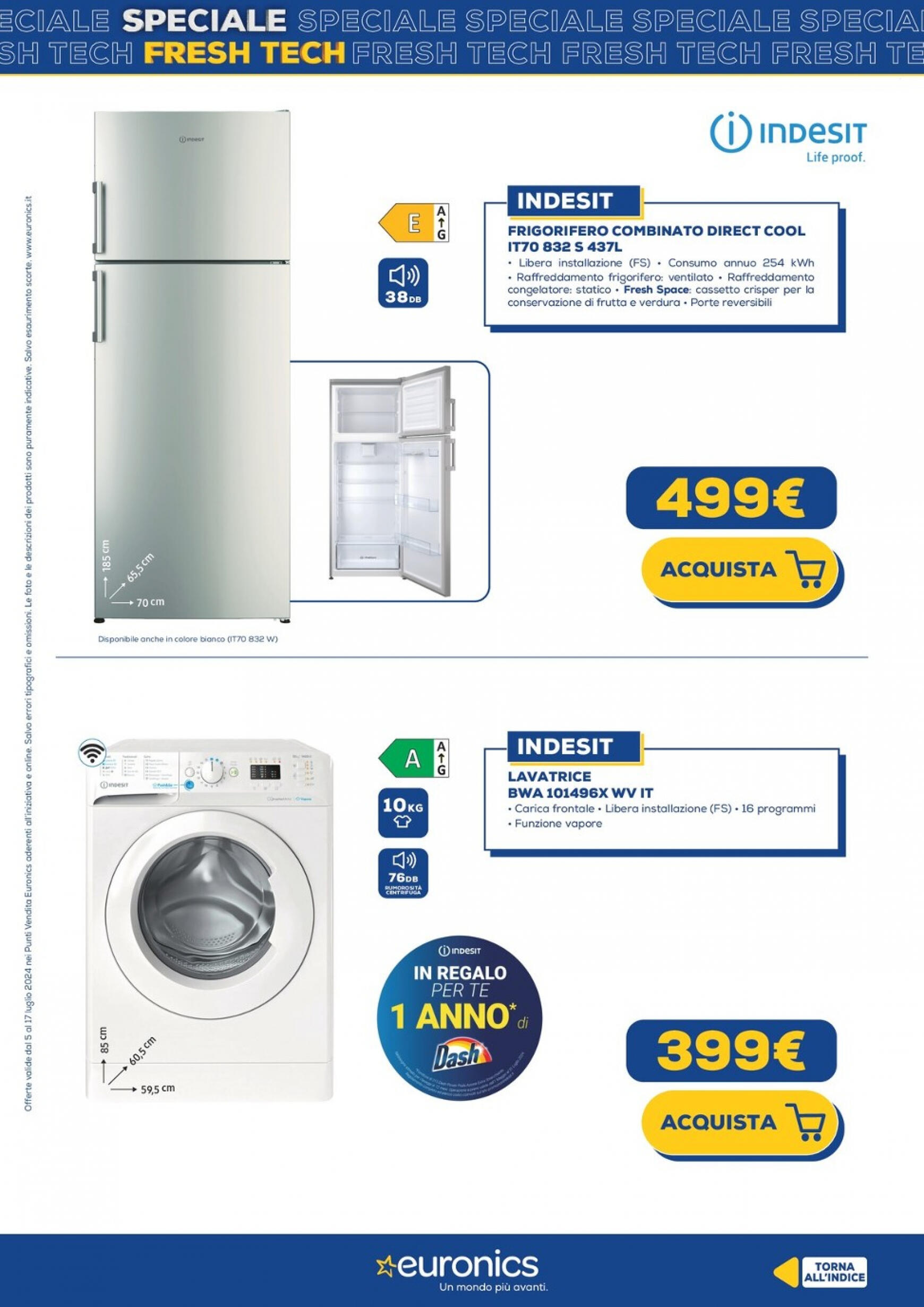 euronics - Nuovo volantino Euronics - Fresh Tech 05.07. - 17.07. - page: 18