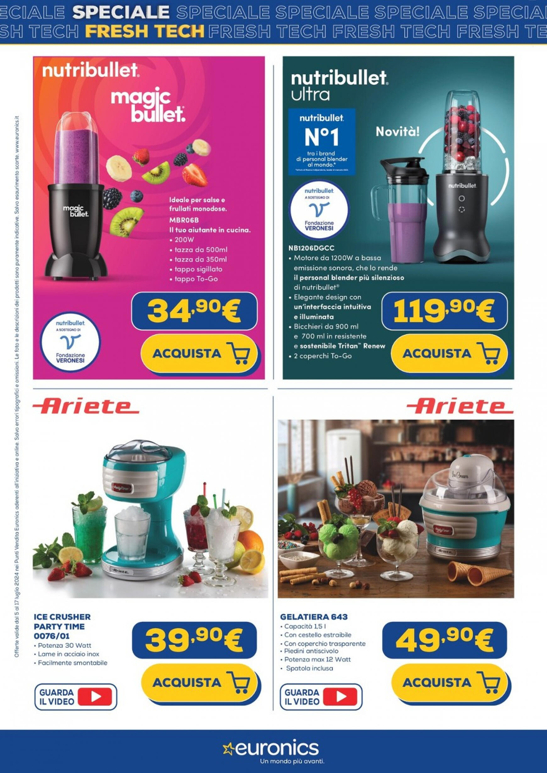 euronics - Nuovo volantino Euronics - Fresh Tech 05.07. - 17.07. - page: 7