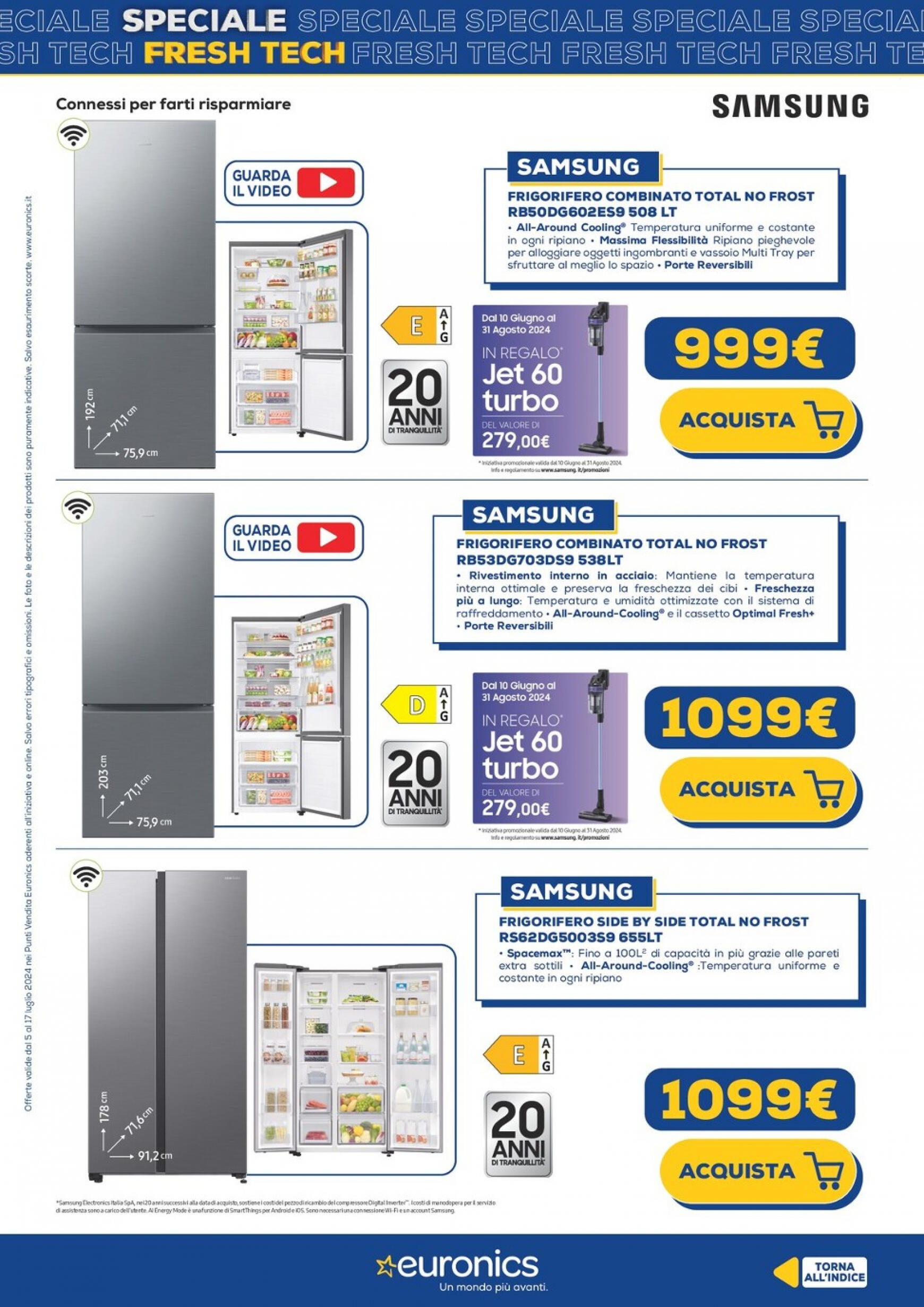 euronics - Nuovo volantino Euronics - Fresh Tech 05.07. - 17.07. - page: 21