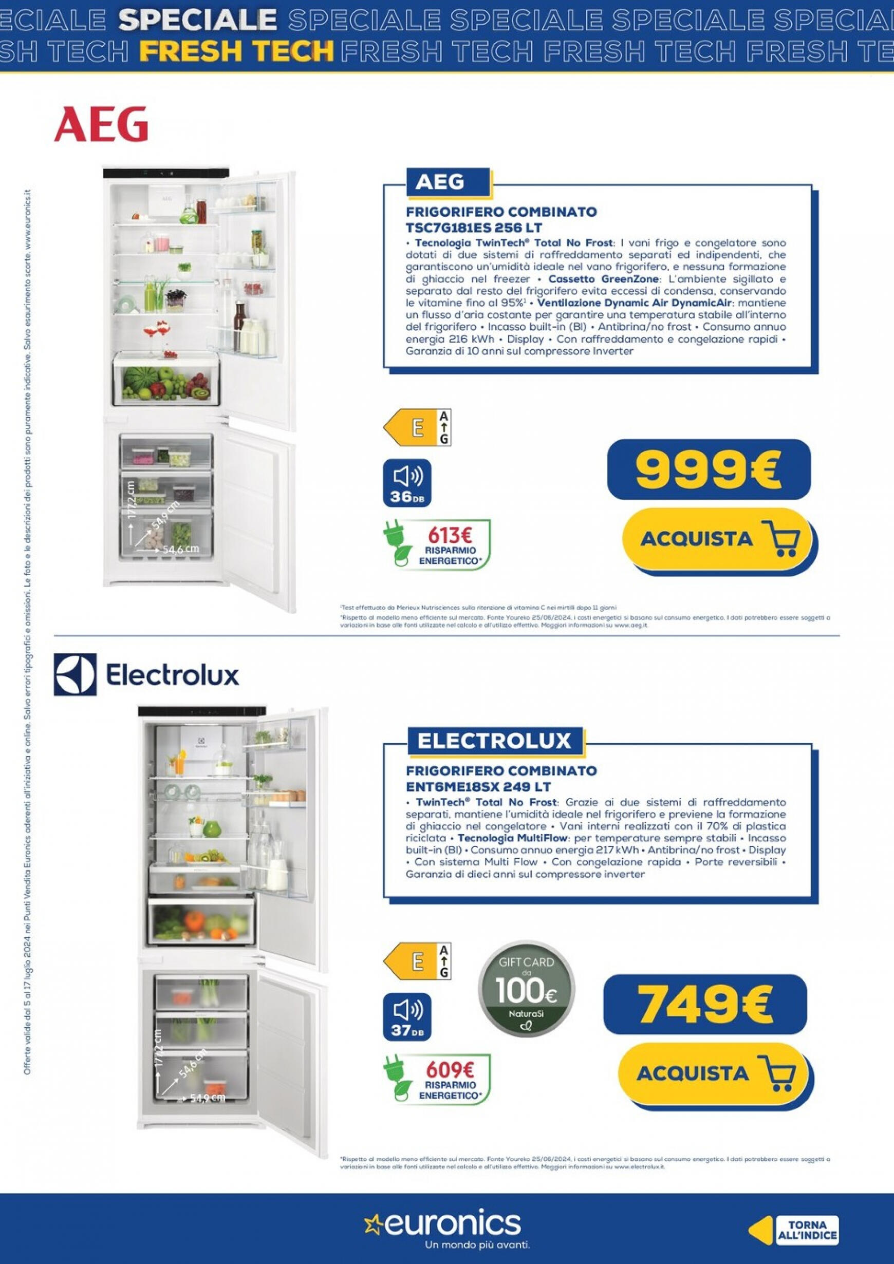 euronics - Nuovo volantino Euronics - Fresh Tech 05.07. - 17.07. - page: 19