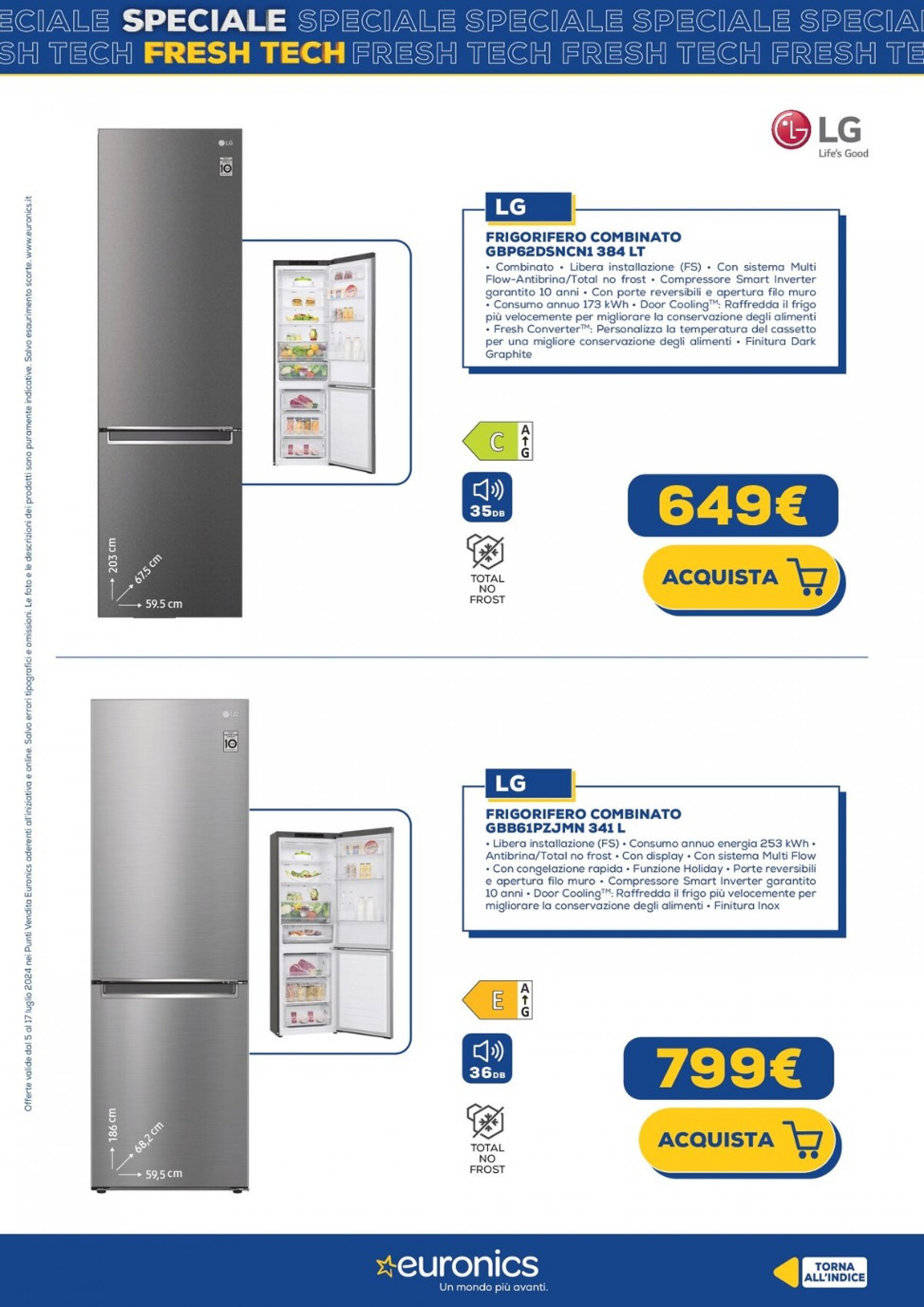 euronics - Nuovo volantino Euronics - Fresh Tech 05.07. - 17.07. - page: 11