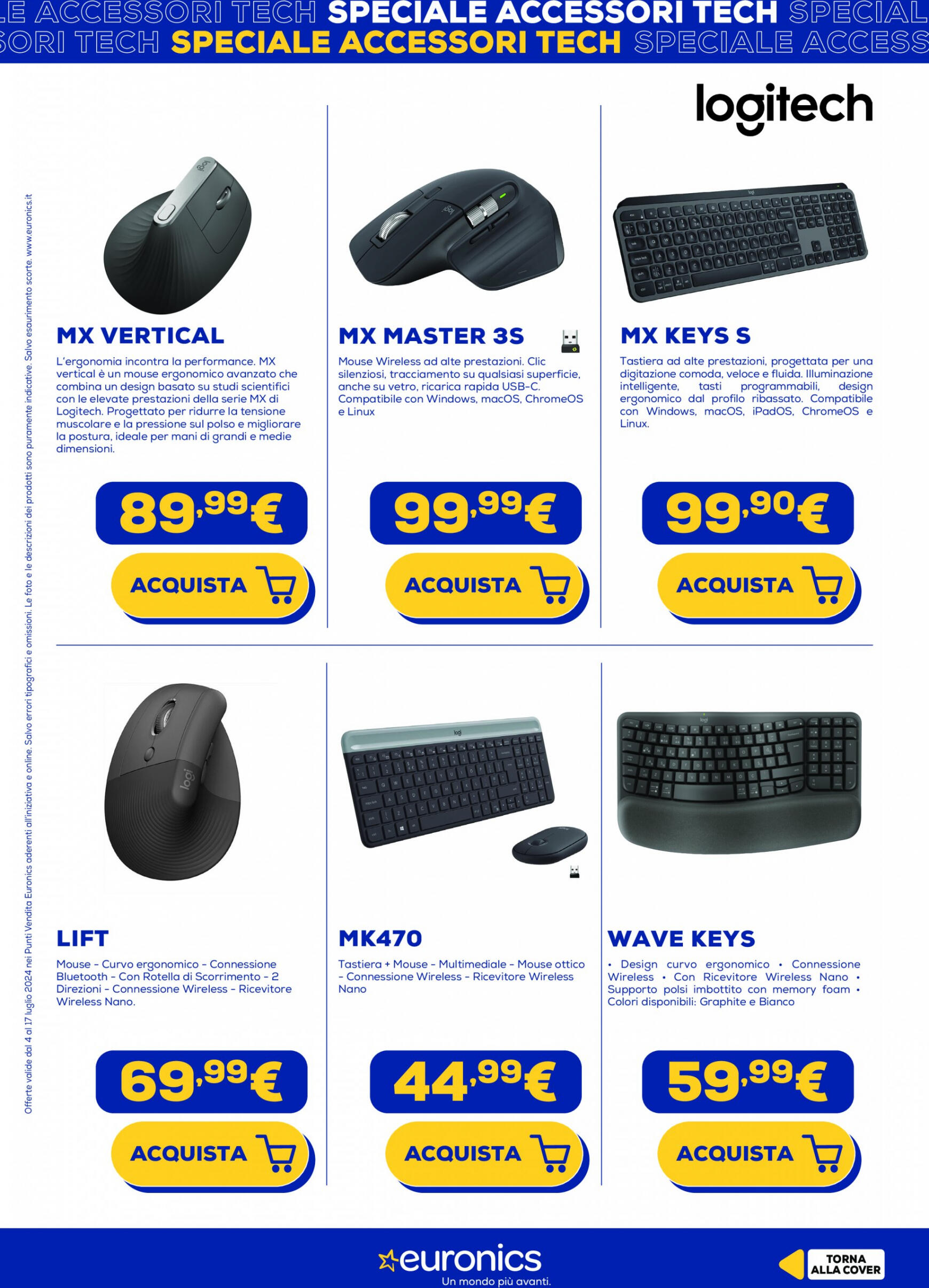 euronics - Nuovo volantino Euronics - Speciale Accessori Tech 04.07. - 17.07. - page: 6