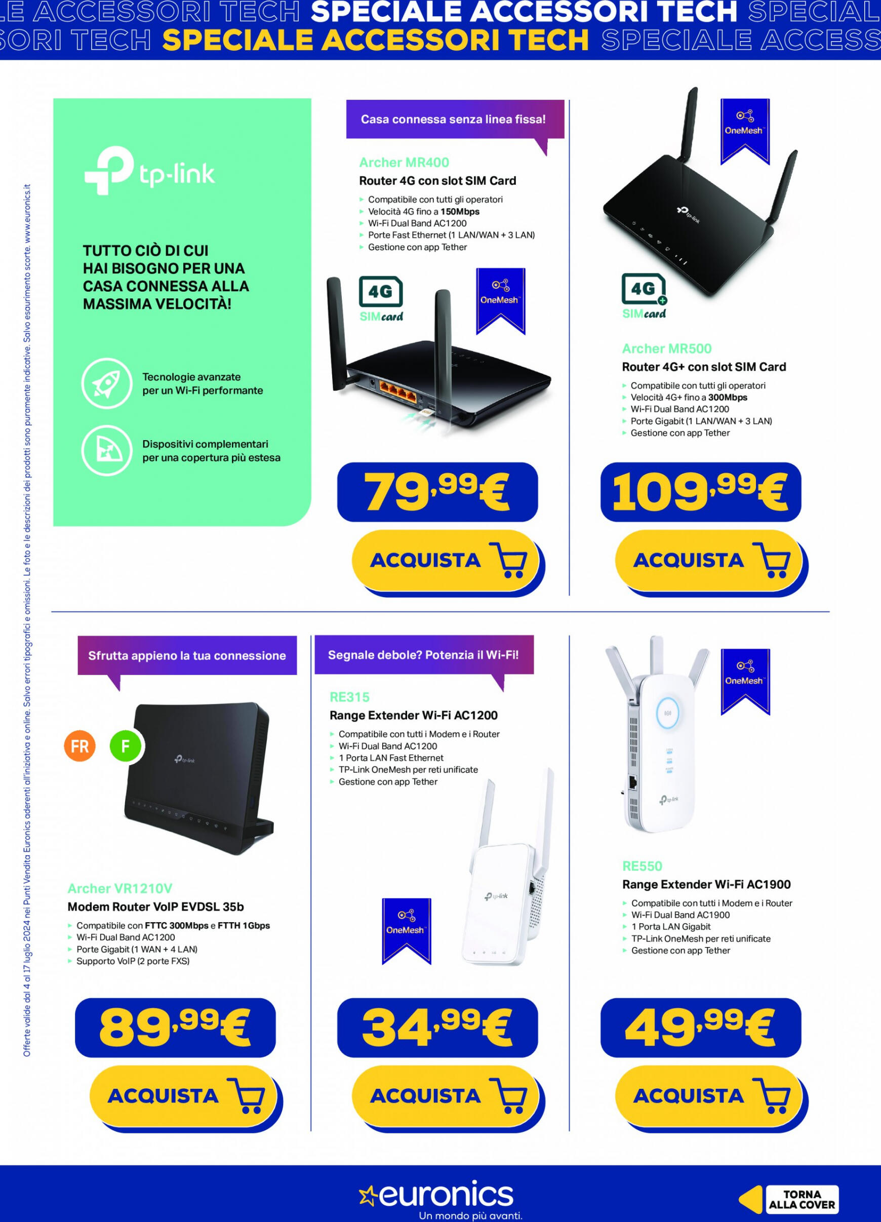 euronics - Nuovo volantino Euronics - Speciale Accessori Tech 04.07. - 17.07. - page: 13