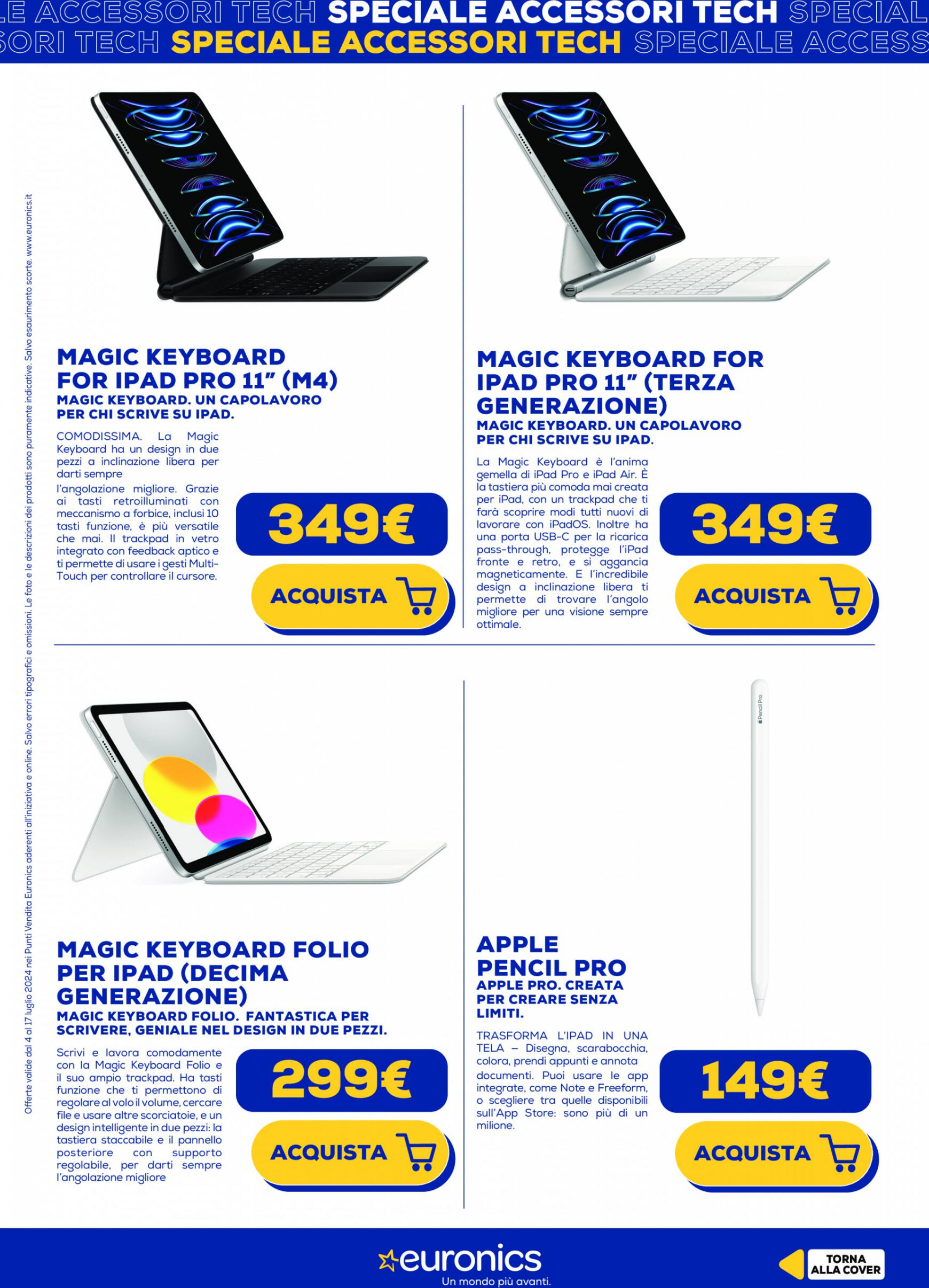 euronics - Nuovo volantino Euronics - Speciale Accessori Tech 04.07. - 17.07. - page: 3