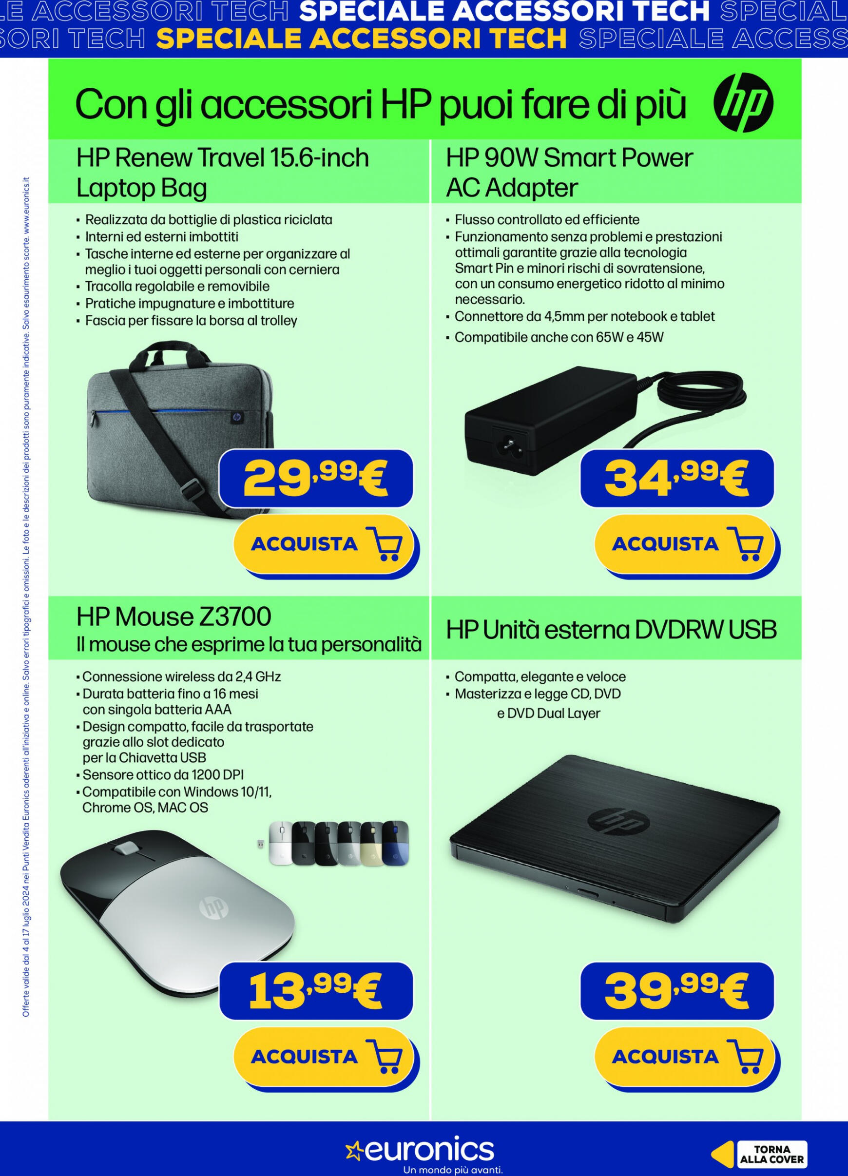 euronics - Nuovo volantino Euronics - Speciale Accessori Tech 04.07. - 17.07. - page: 9