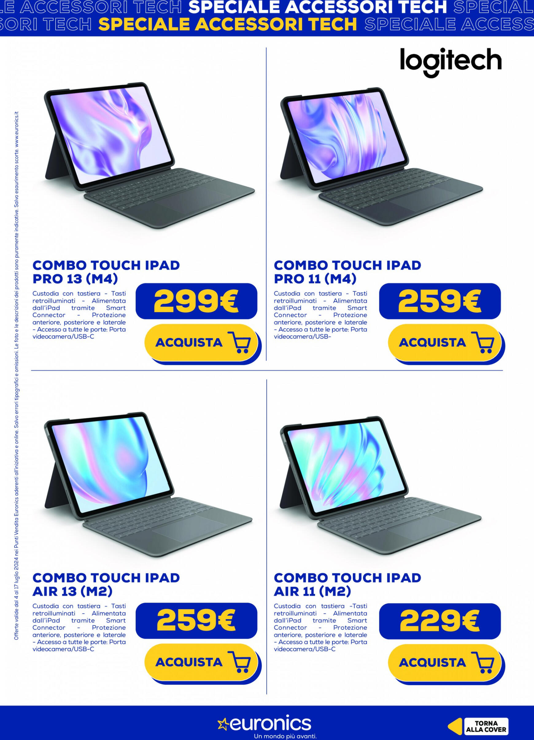 euronics - Nuovo volantino Euronics - Speciale Accessori Tech 04.07. - 17.07. - page: 4