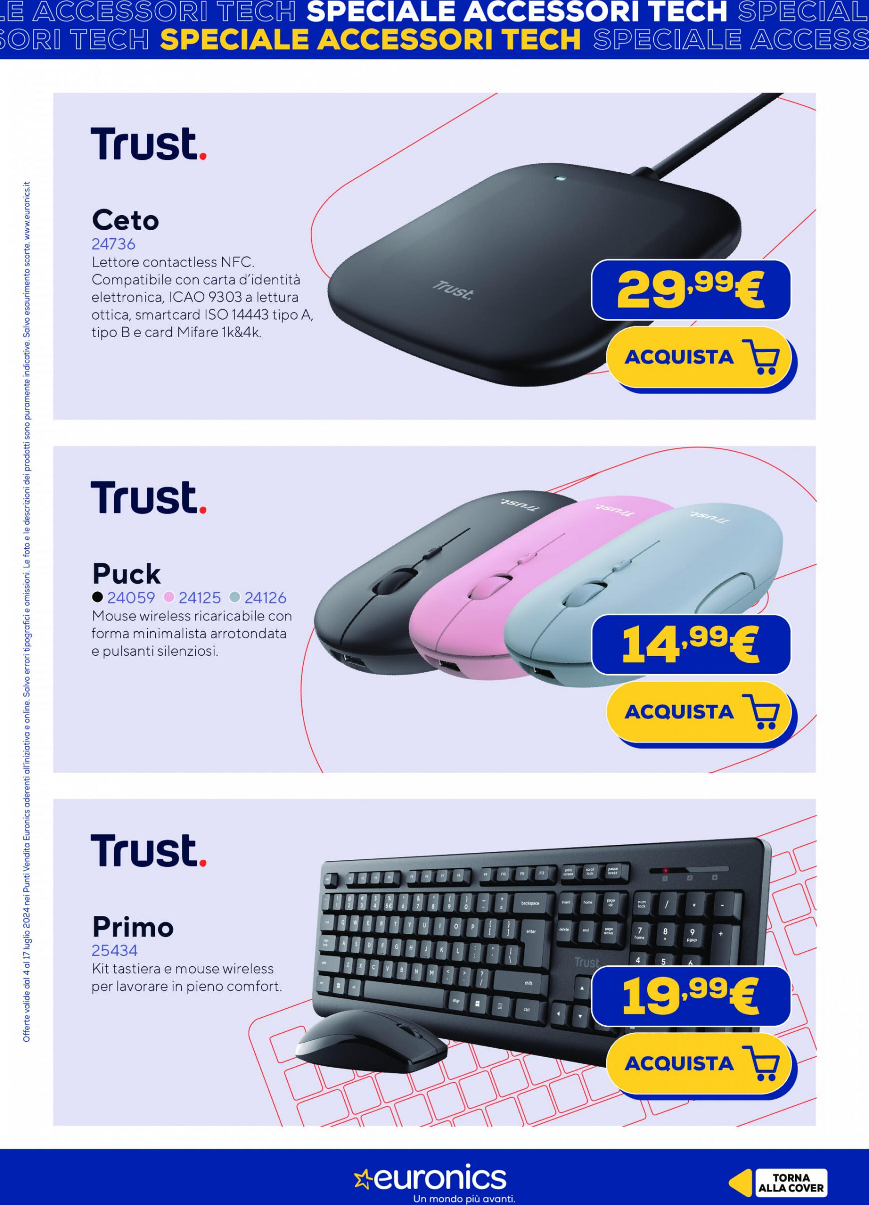 euronics - Nuovo volantino Euronics - Speciale Accessori Tech 04.07. - 17.07. - page: 7