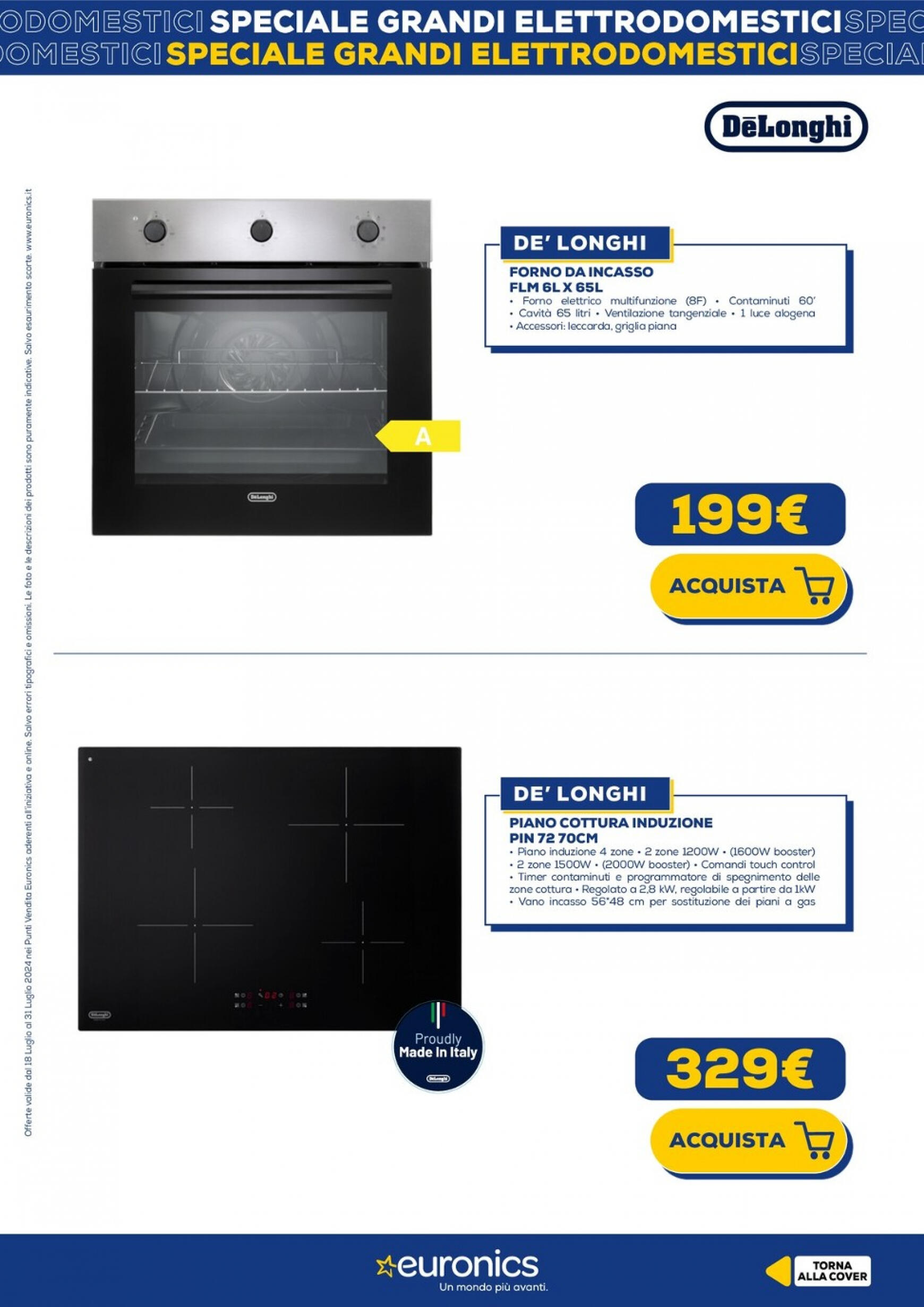 euronics - Nuovo volantino Euronics - Speciale Grandi Elettrodomestici 18.07. - 31.07. - page: 20