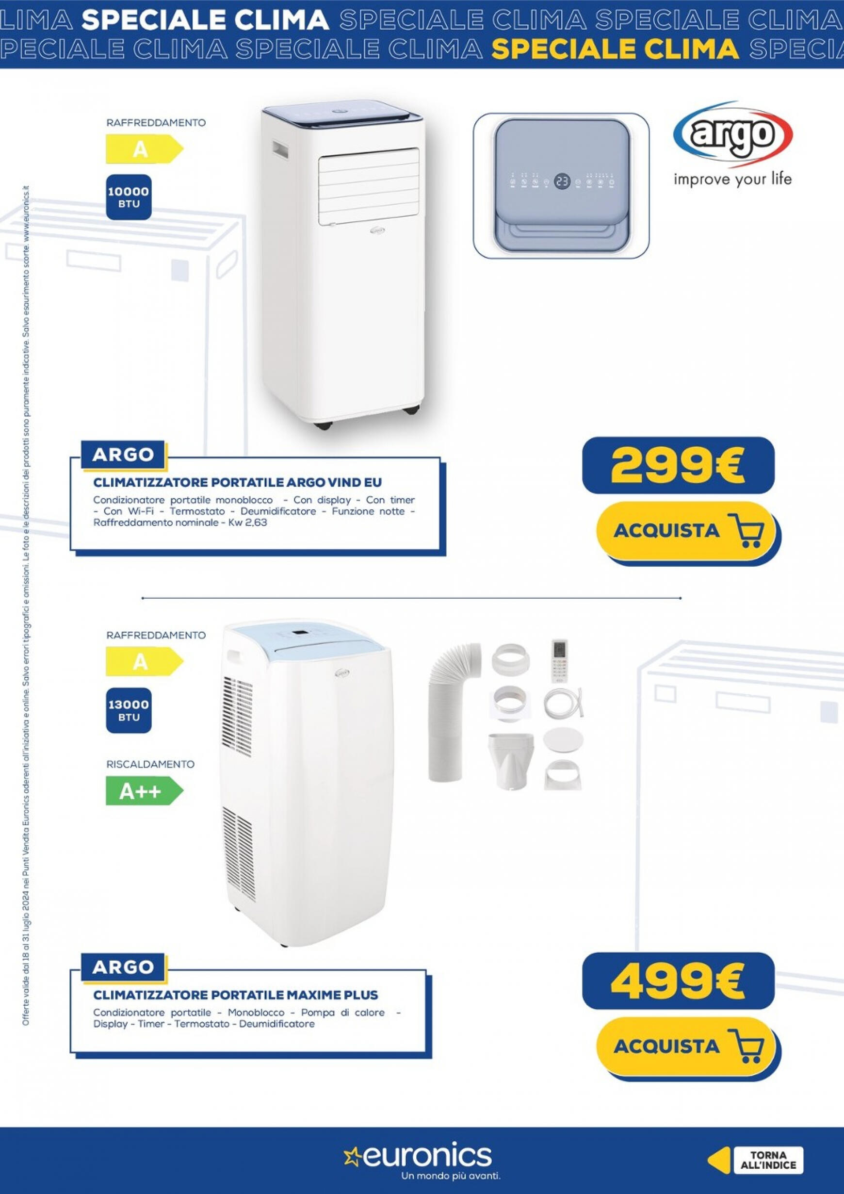 euronics - Nuovo volantino Euronics - Speciale Clima 18.07. - 31.07. - page: 26