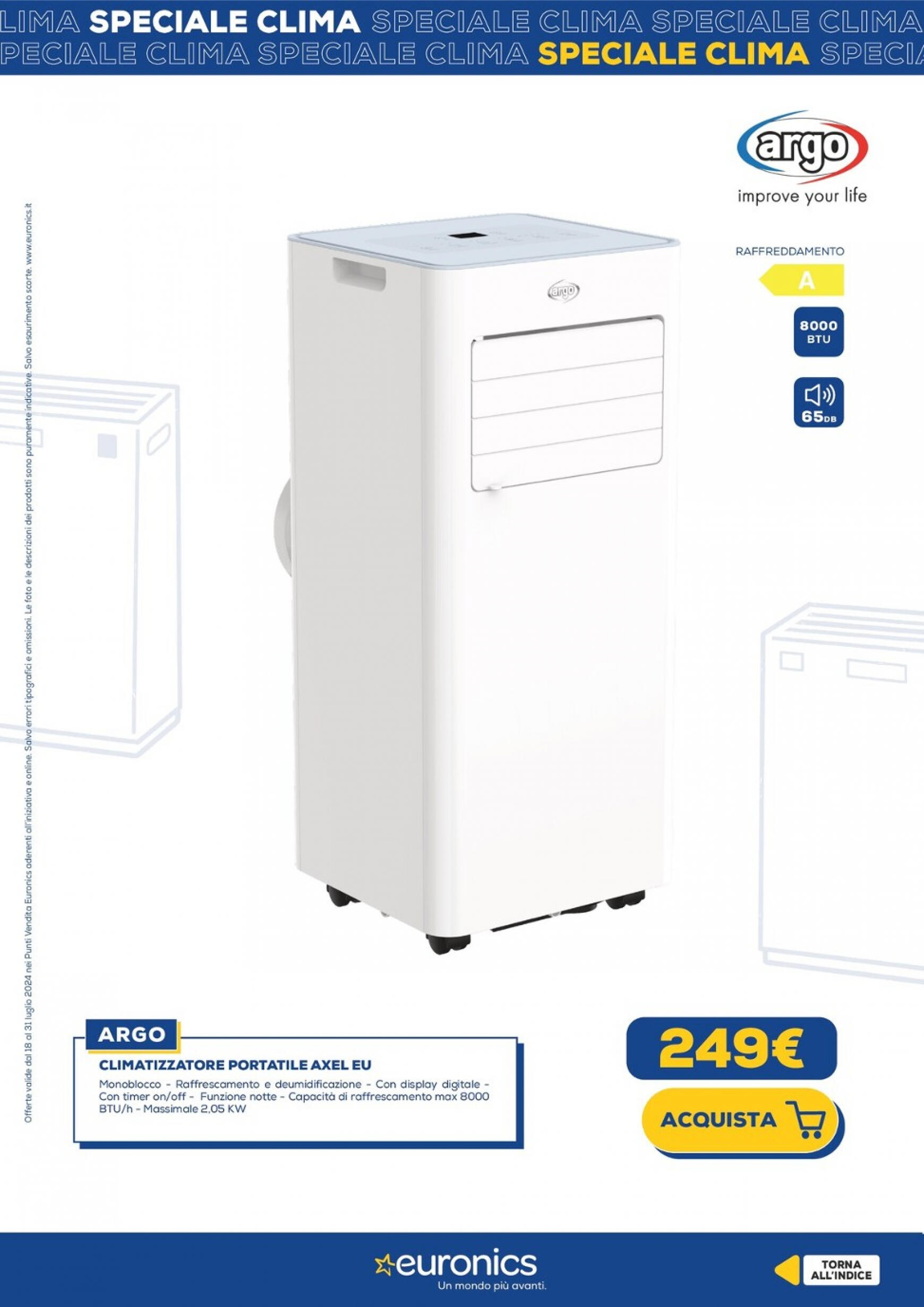 euronics - Nuovo volantino Euronics - Speciale Clima 18.07. - 31.07. - page: 25