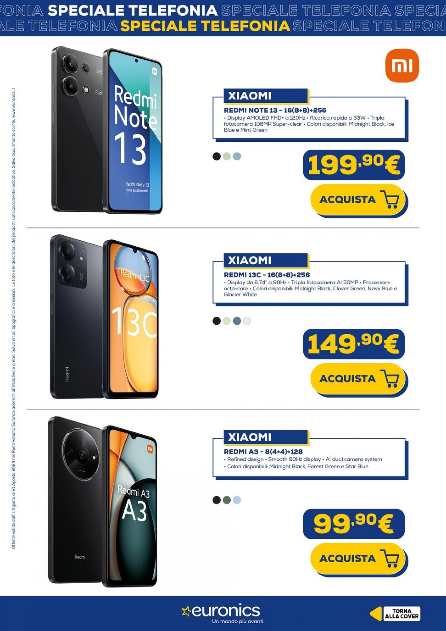 euronics - Nuovo volantino Euronics - Telefonia 01.08. - 21.08. - page: 14