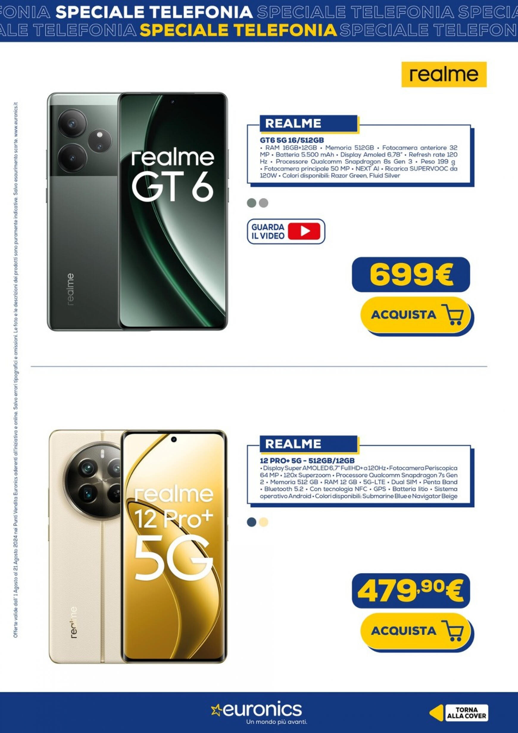 euronics - Nuovo volantino Euronics - Telefonia 01.08. - 21.08. - page: 9