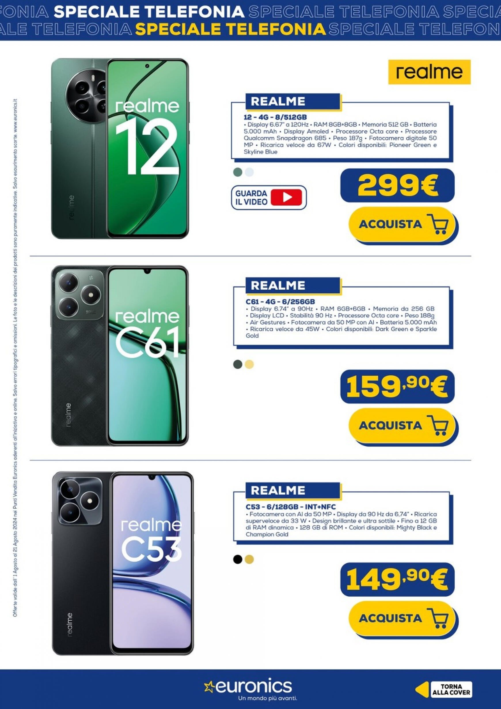 euronics - Nuovo volantino Euronics - Telefonia 01.08. - 21.08. - page: 10