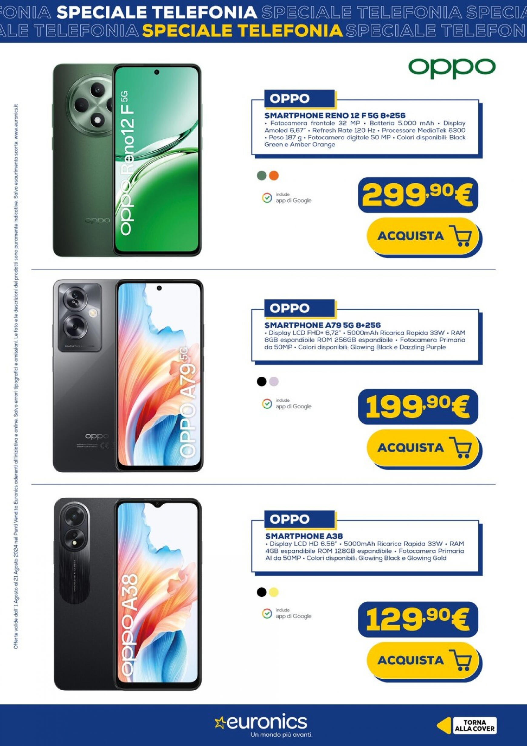 euronics - Nuovo volantino Euronics - Telefonia 01.08. - 21.08. - page: 15