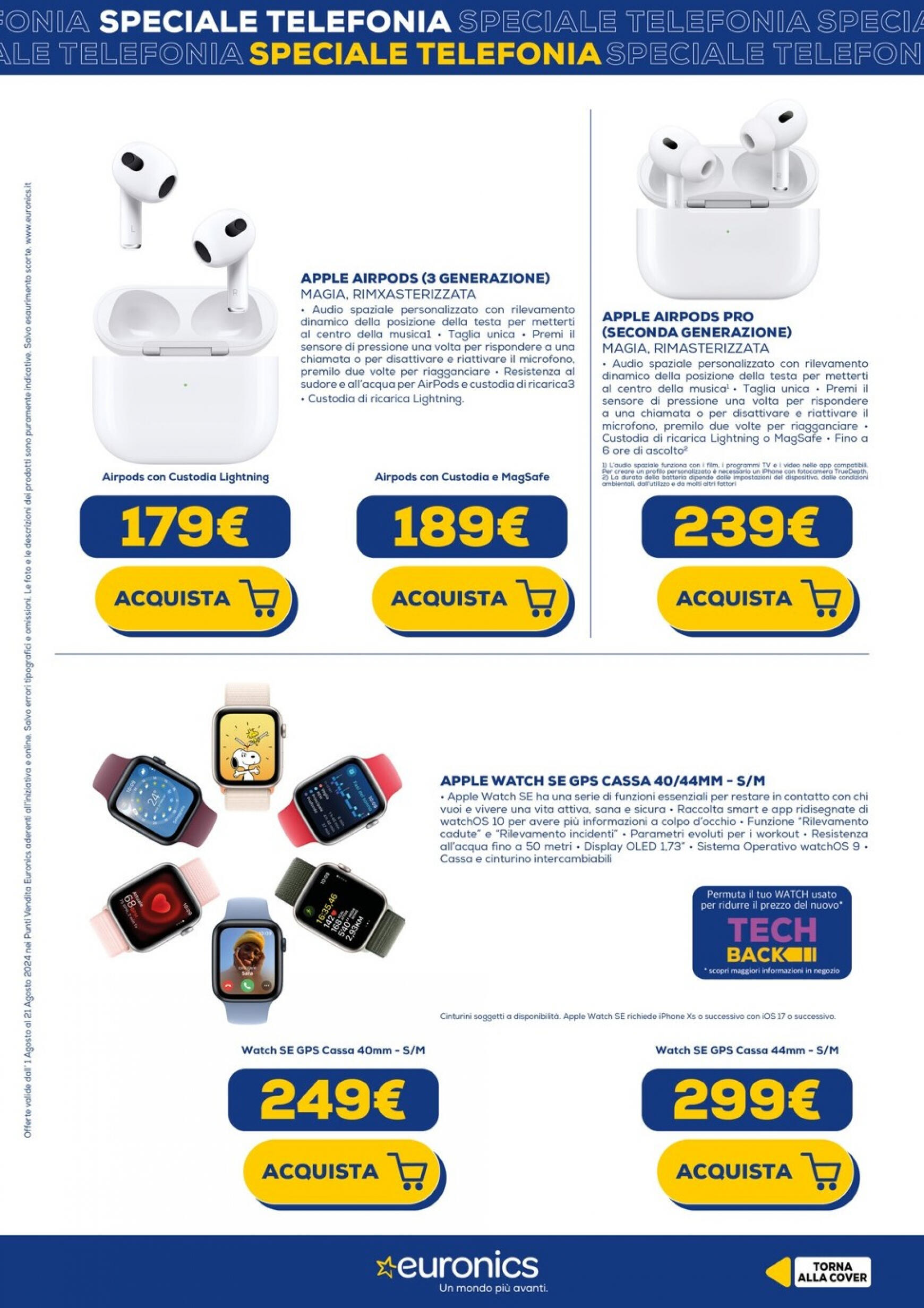 euronics - Nuovo volantino Euronics - Telefonia 01.08. - 21.08. - page: 4