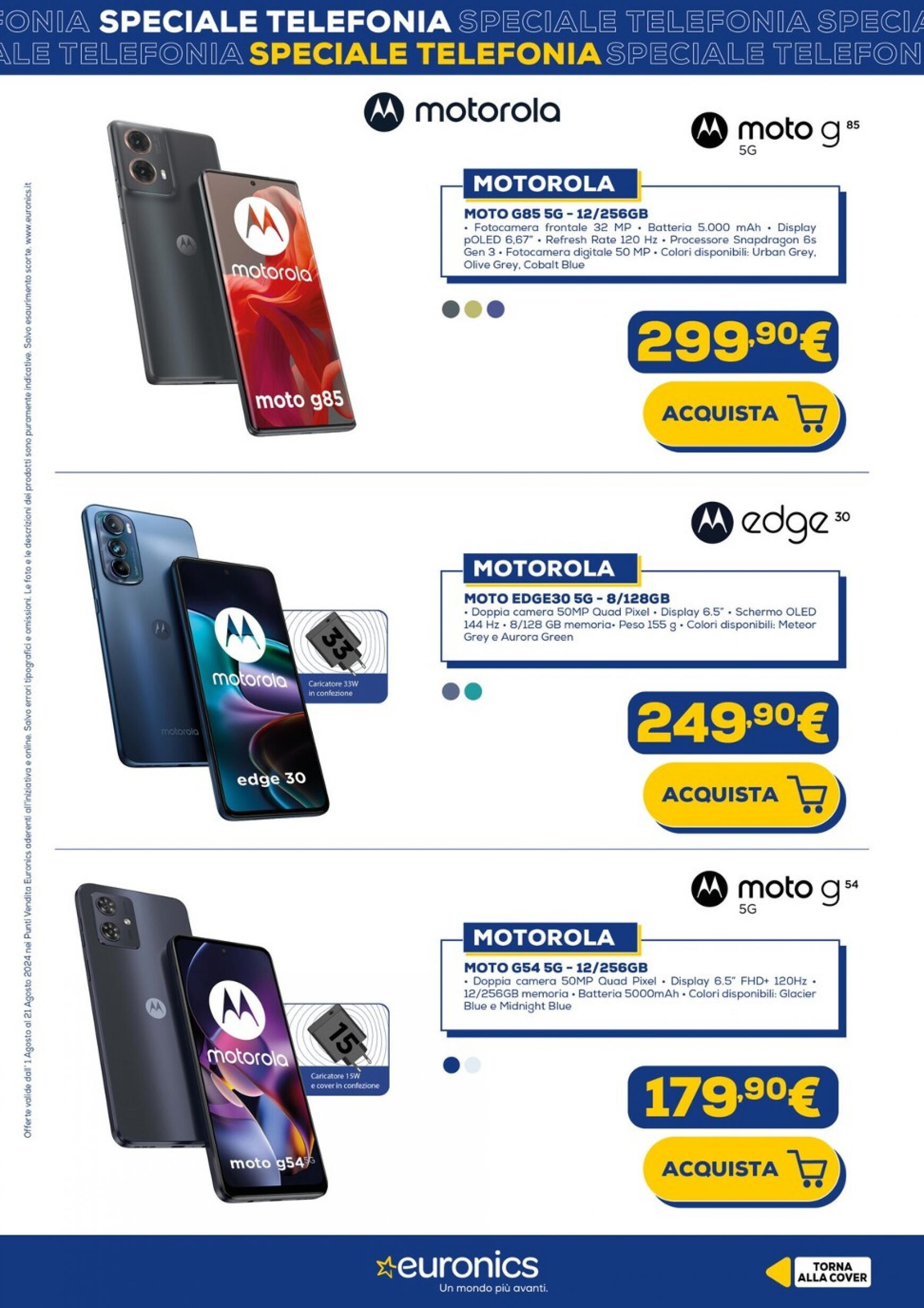 euronics - Nuovo volantino Euronics - Telefonia 01.08. - 21.08. - page: 5