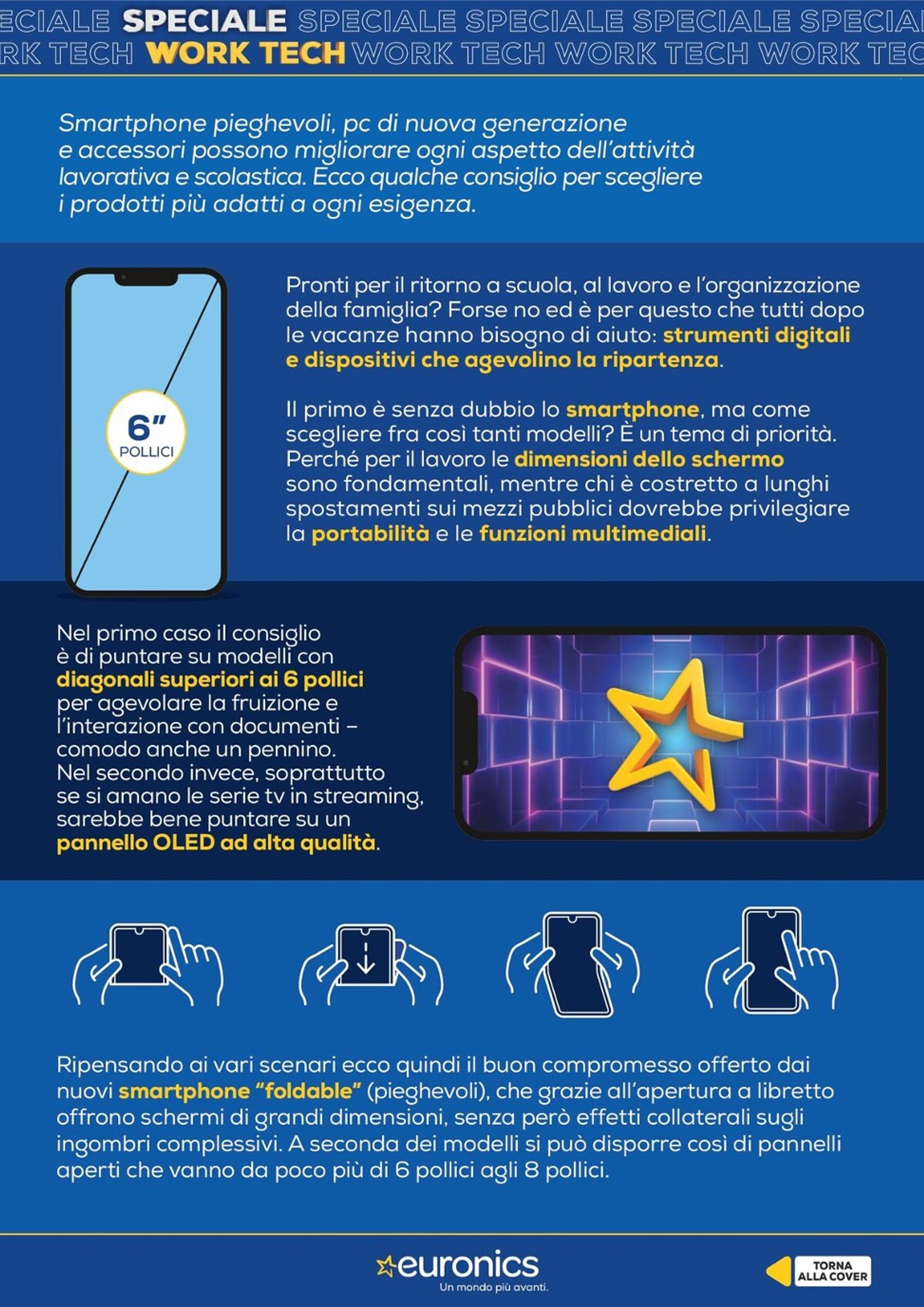 euronics - Nuovo volantino Euronics - Speciale Work Tech 22.08. - 11.09. - page: 3