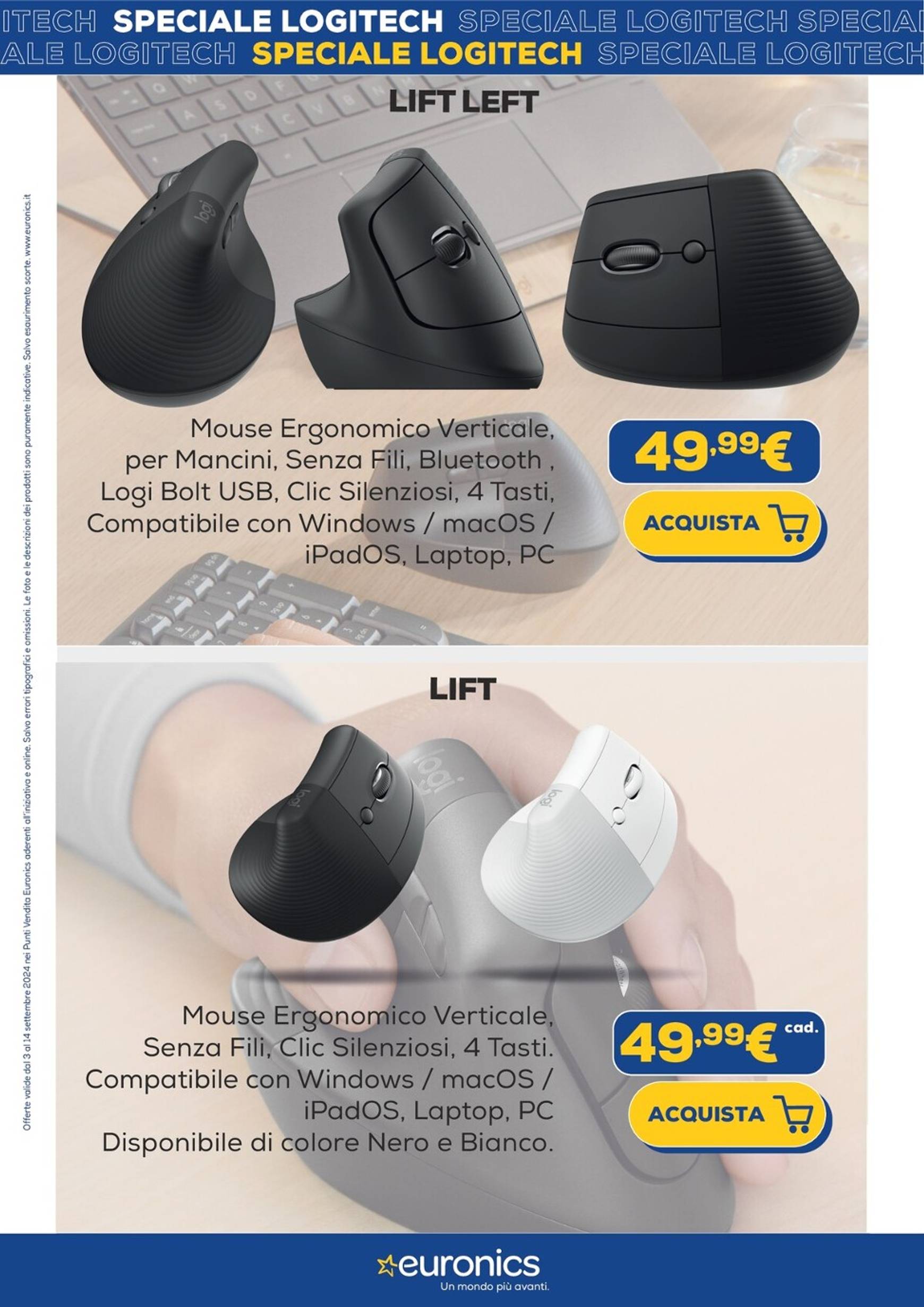 euronics - Nuovo volantino Euronics - Speciale Logitech 03.09. - 14.09. - page: 7