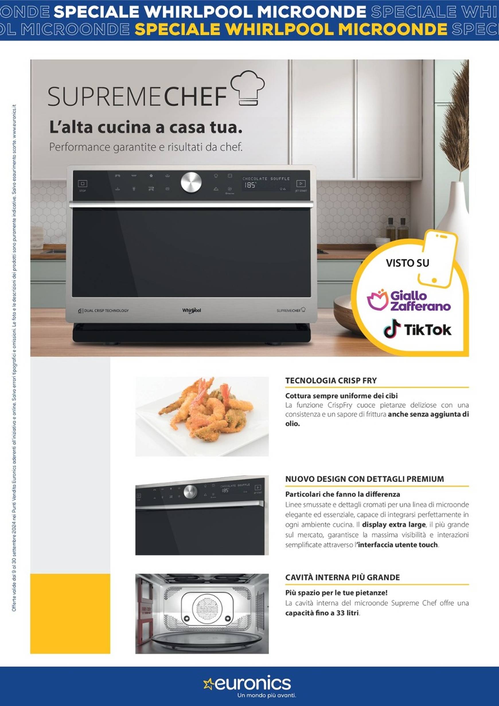 euronics - Nuovo volantino Euronics - Speciale Whirlpool 09.09. - 30.09. - page: 4