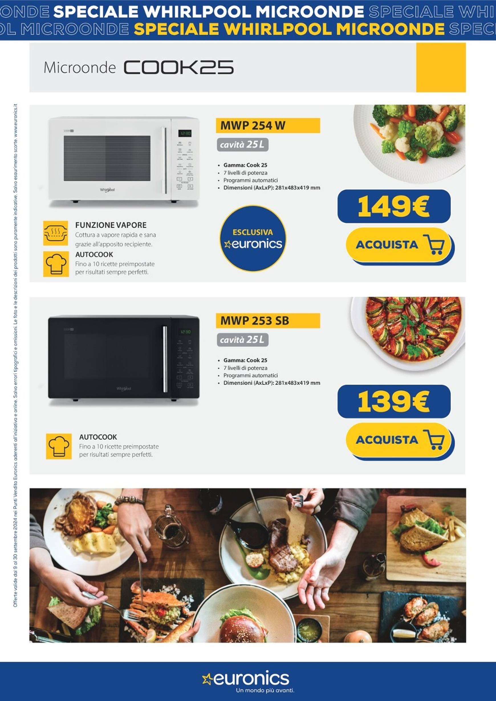 euronics - Nuovo volantino Euronics - Speciale Whirlpool 09.09. - 30.09. - page: 16