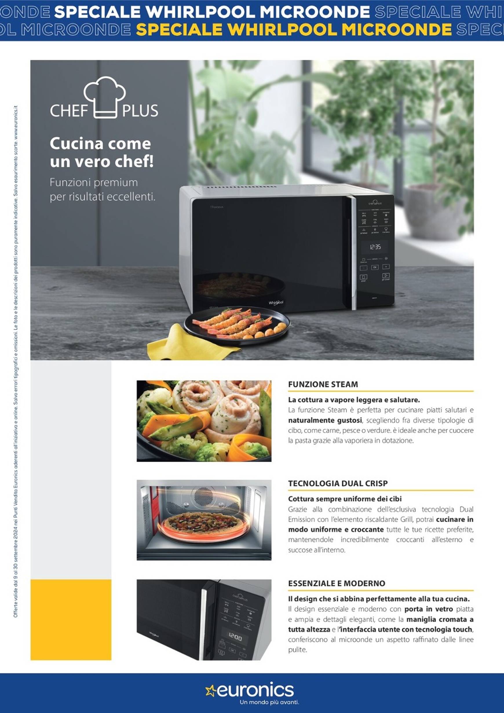 euronics - Nuovo volantino Euronics - Speciale Whirlpool 09.09. - 30.09. - page: 7