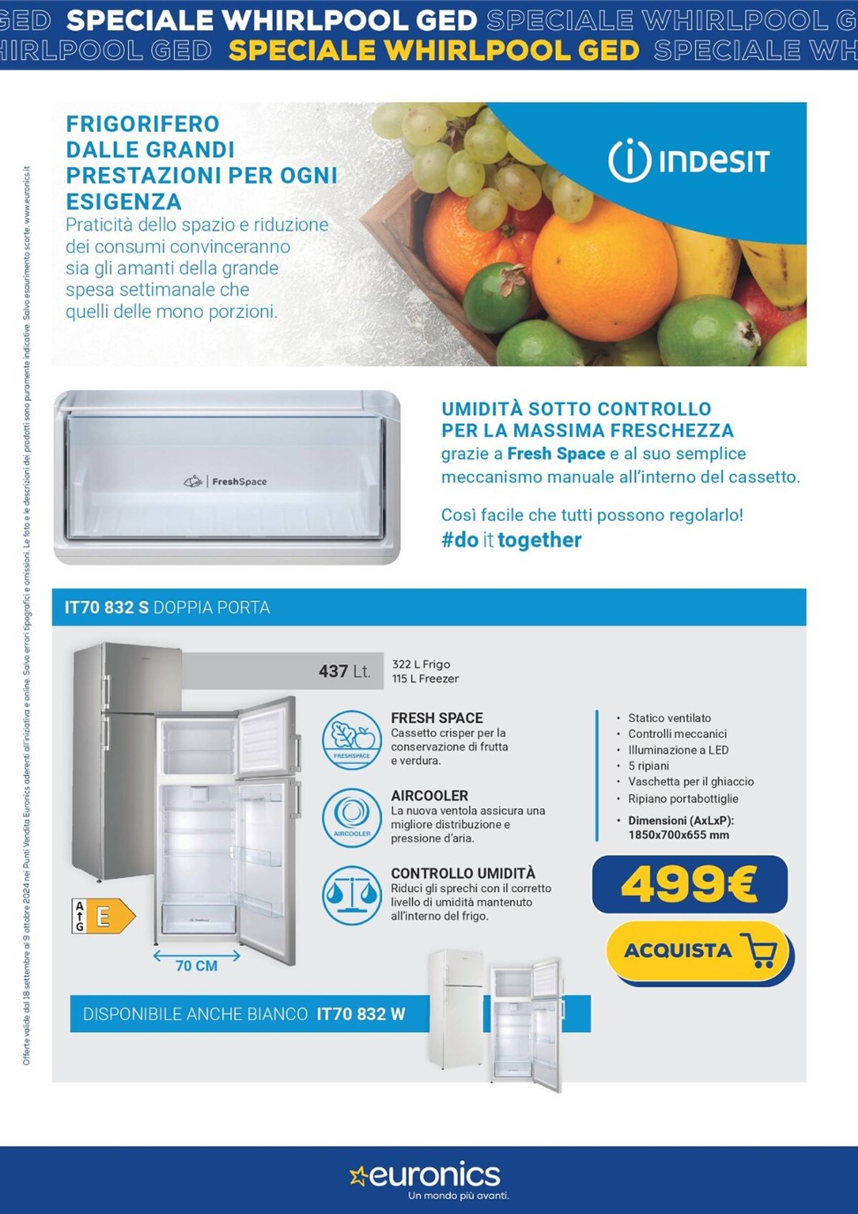 euronics - Nuovo volantino Euronics - Speciale Whirlpool 18.09. - 09.10. - page: 20