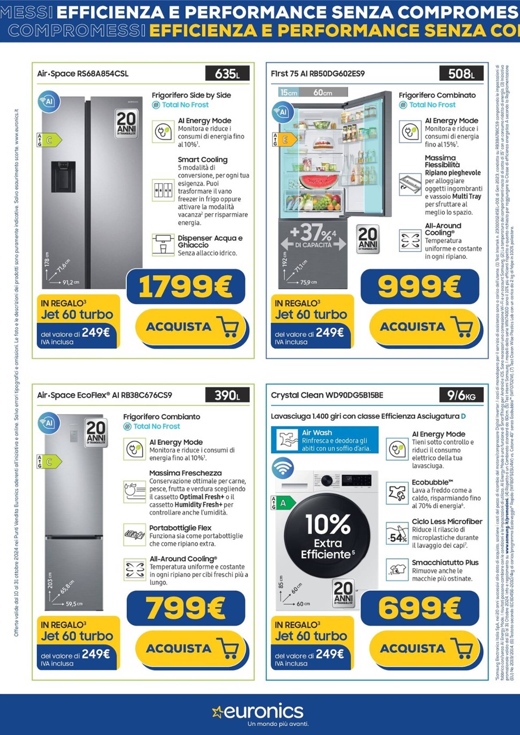 euronics - Volantino Euronics - Speciale Samsung valido dal 10.10. al 31.10. - page: 3