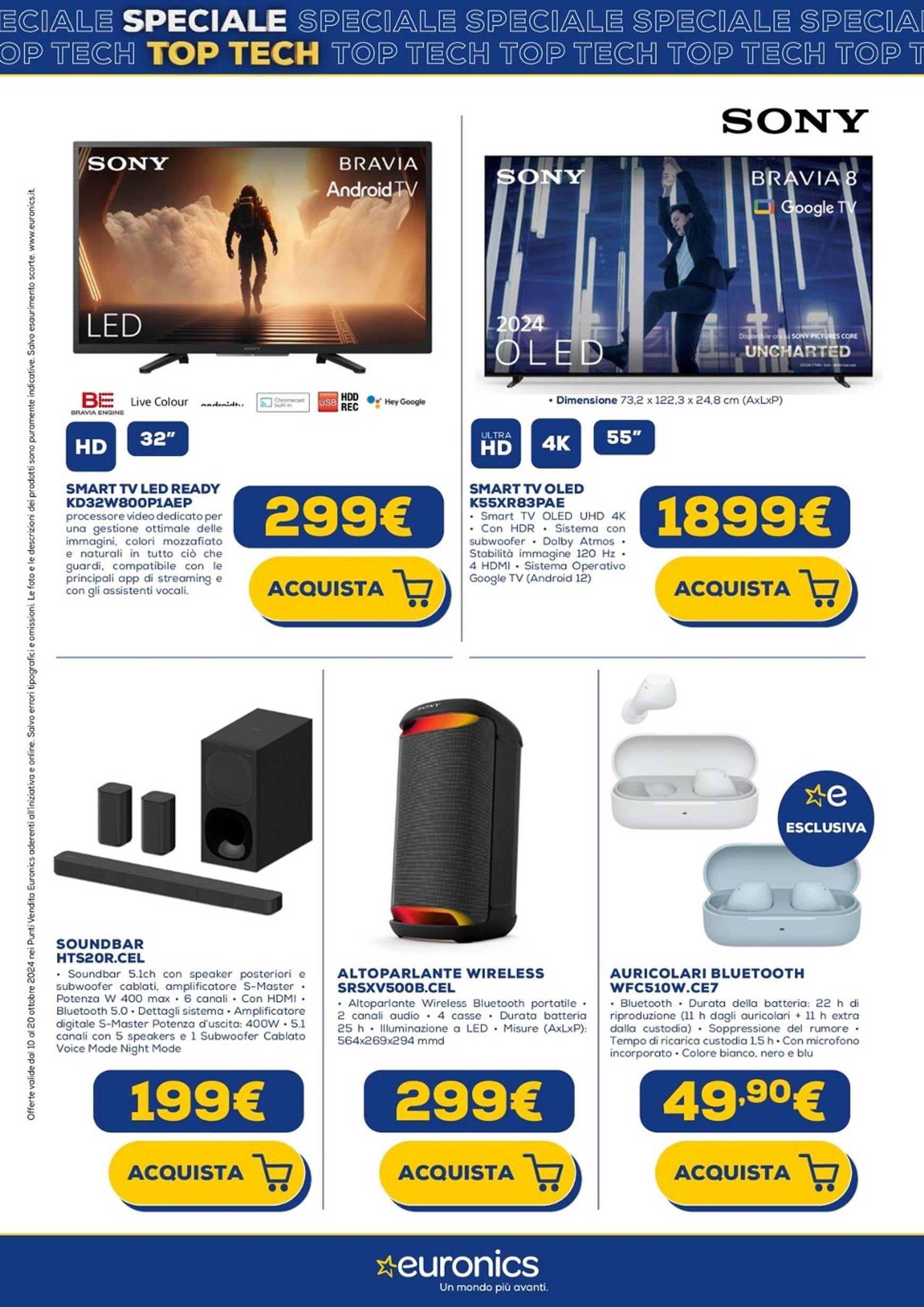 euronics - Volantino Euronics - Top Tech valido dal 10.10. al 20.10. - page: 28