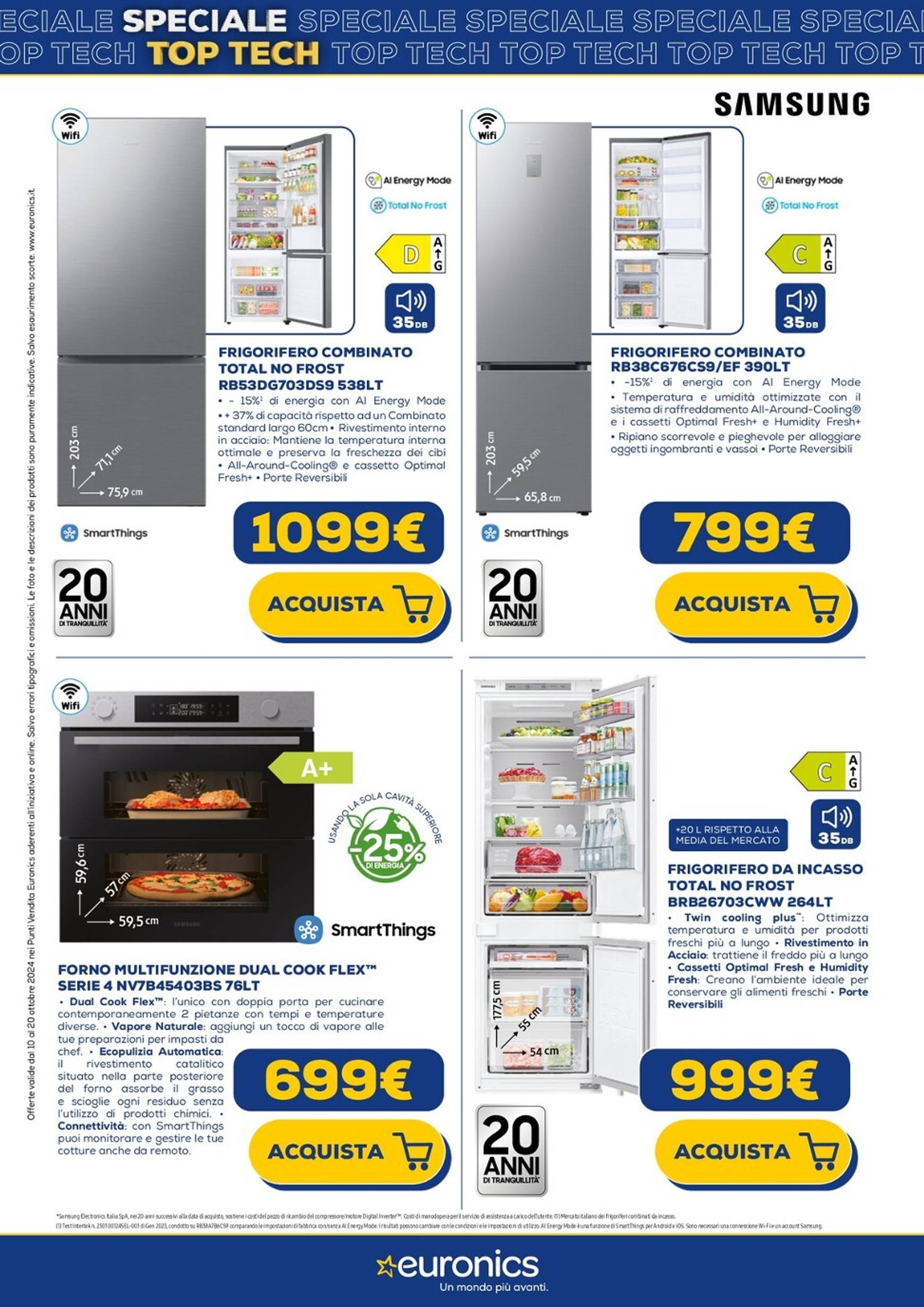 euronics - Volantino Euronics - Top Tech valido dal 10.10. al 20.10. - page: 11