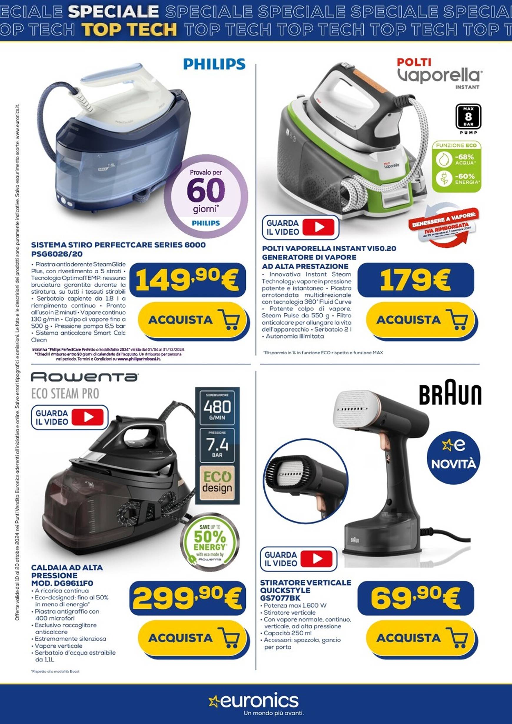 euronics - Volantino Euronics - Top Tech valido dal 10.10. al 20.10. - page: 17