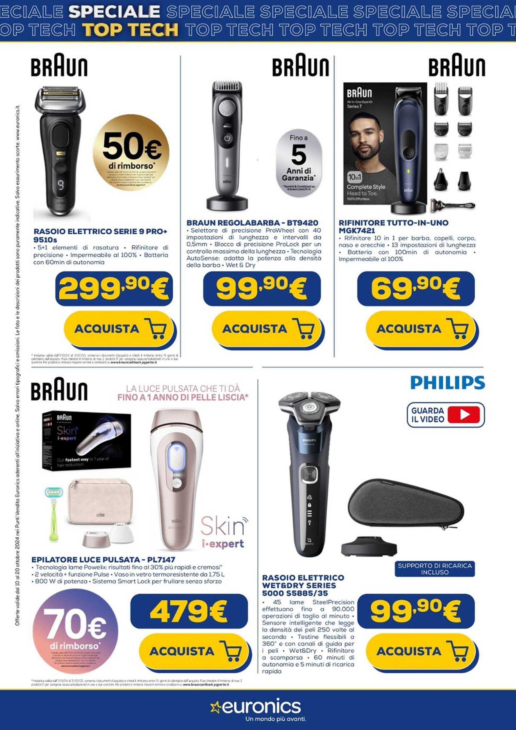 euronics - Volantino Euronics - Top Tech valido dal 10.10. al 20.10. - page: 23