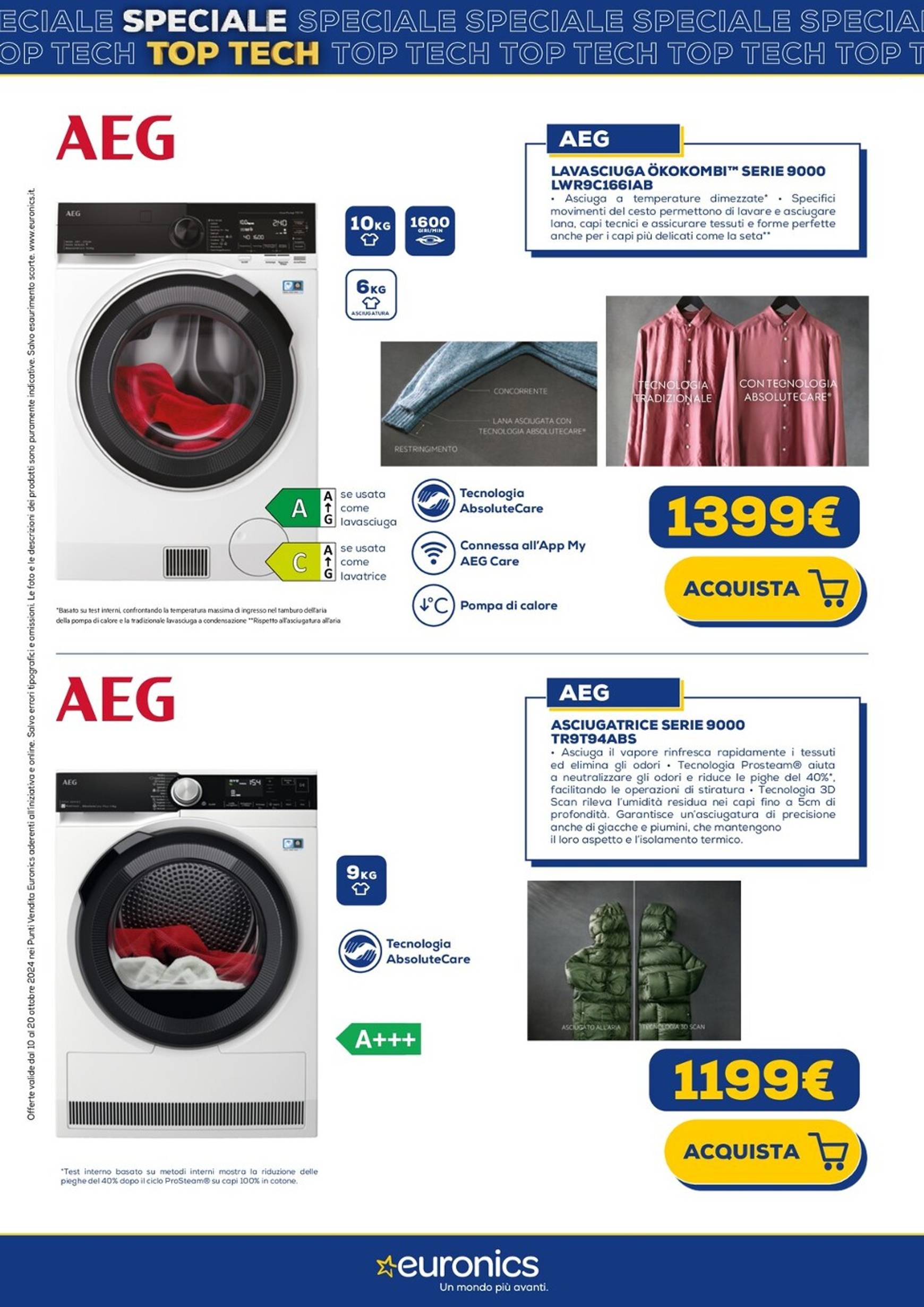 euronics - Volantino Euronics - Top Tech valido dal 10.10. al 20.10. - page: 6