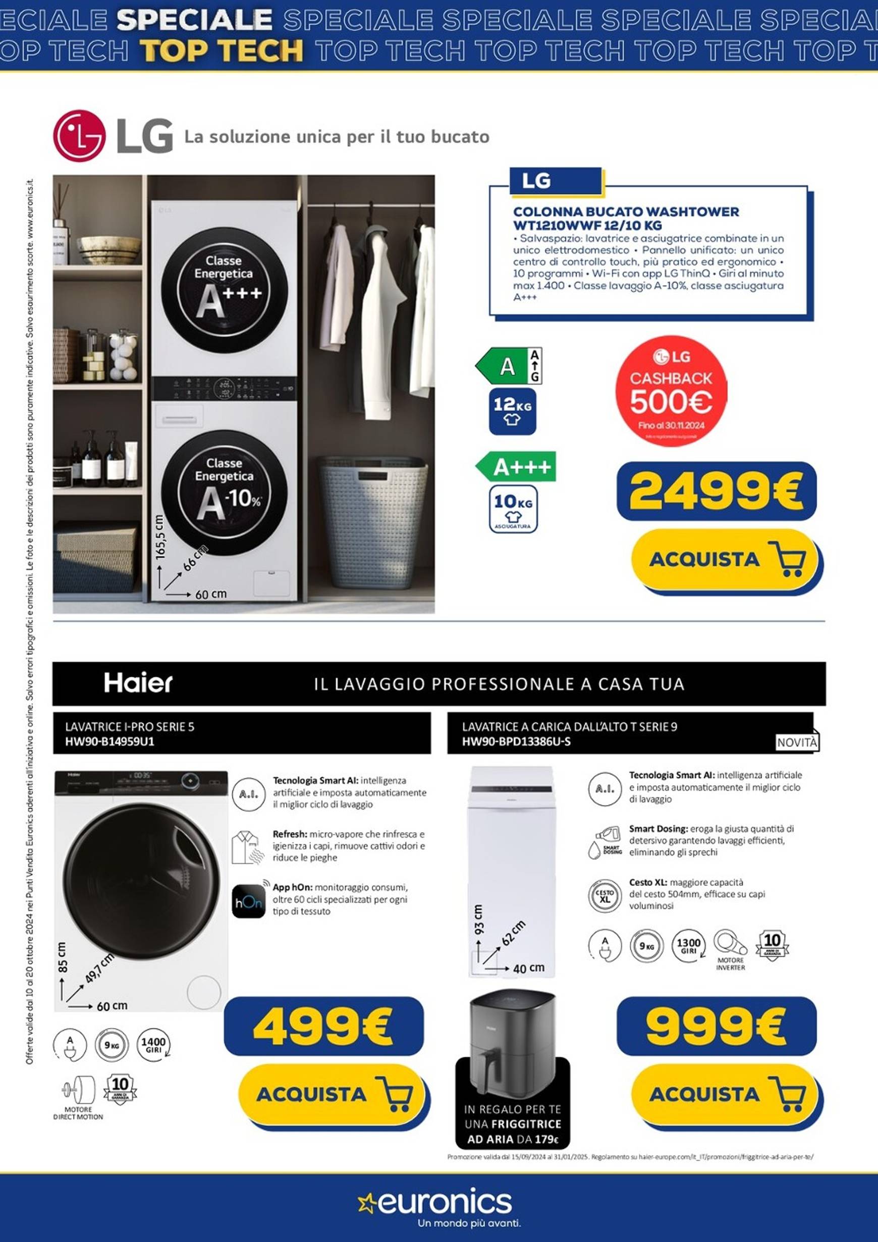 euronics - Volantino Euronics - Top Tech valido dal 10.10. al 20.10. - page: 10