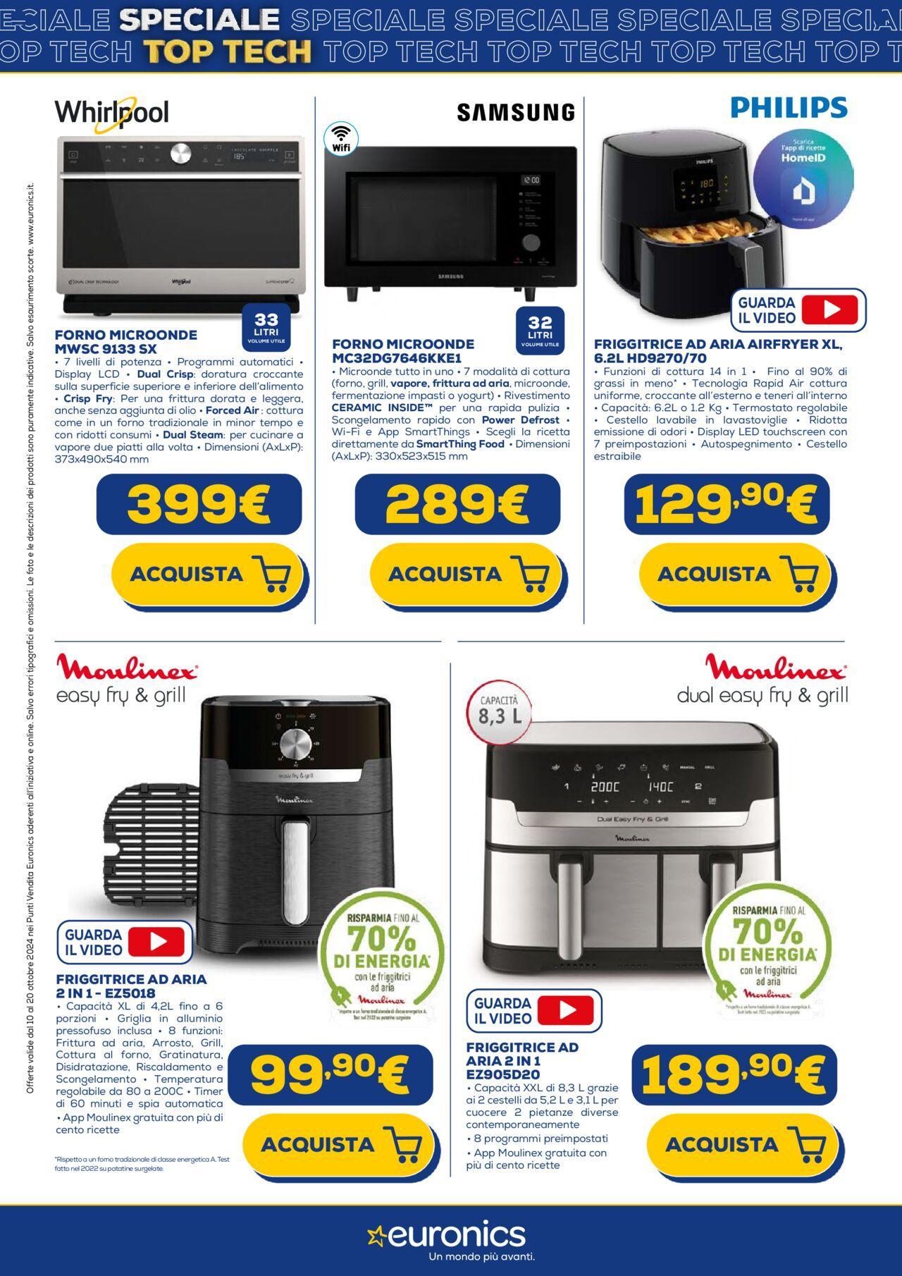 euronics - Euronics volantino 10/10/2024 - 20/10/2024 - page: 18