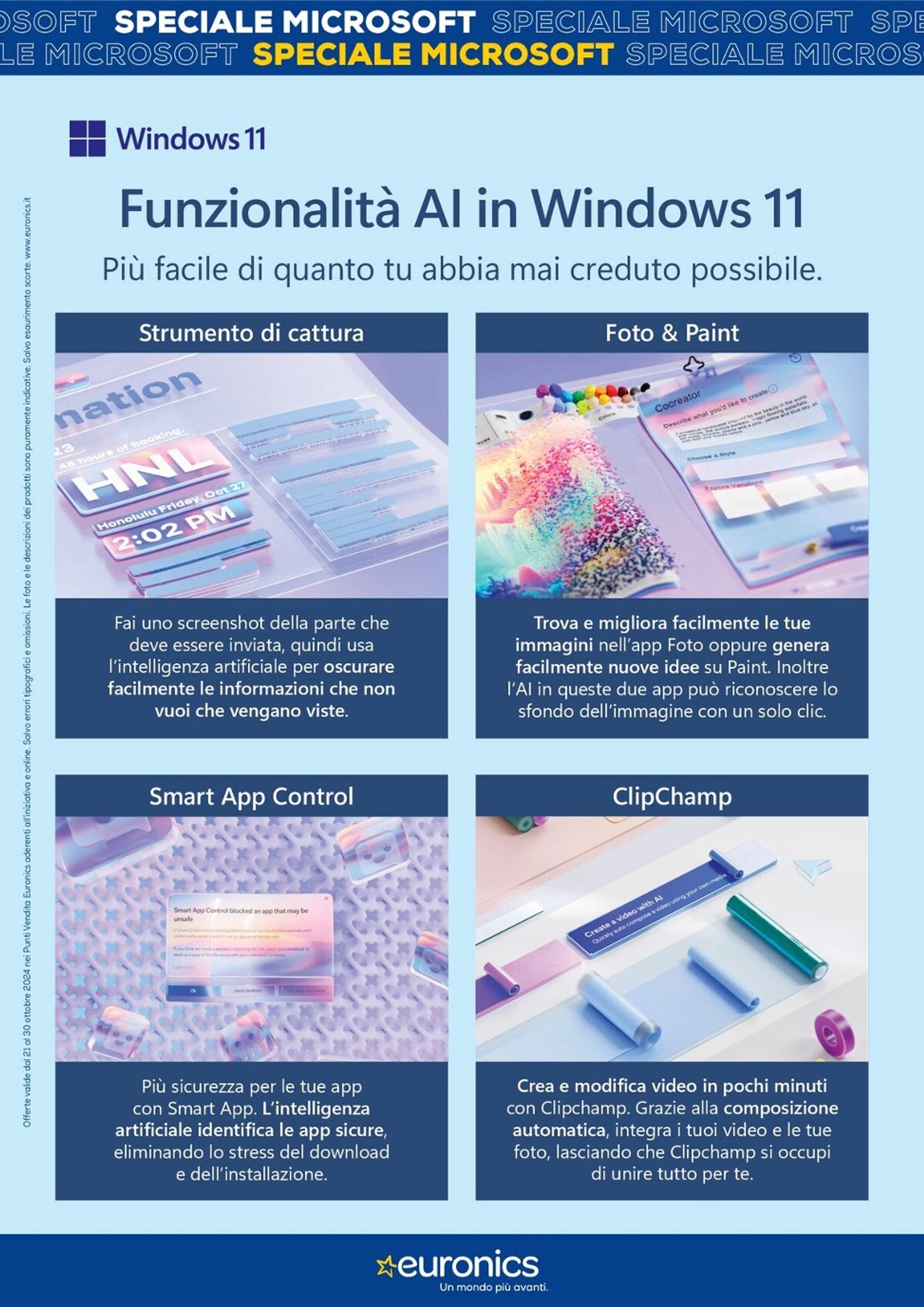 euronics - Volantino Euronics - Speciale Microsoft valido dal 21.10. al 30.10. - page: 4