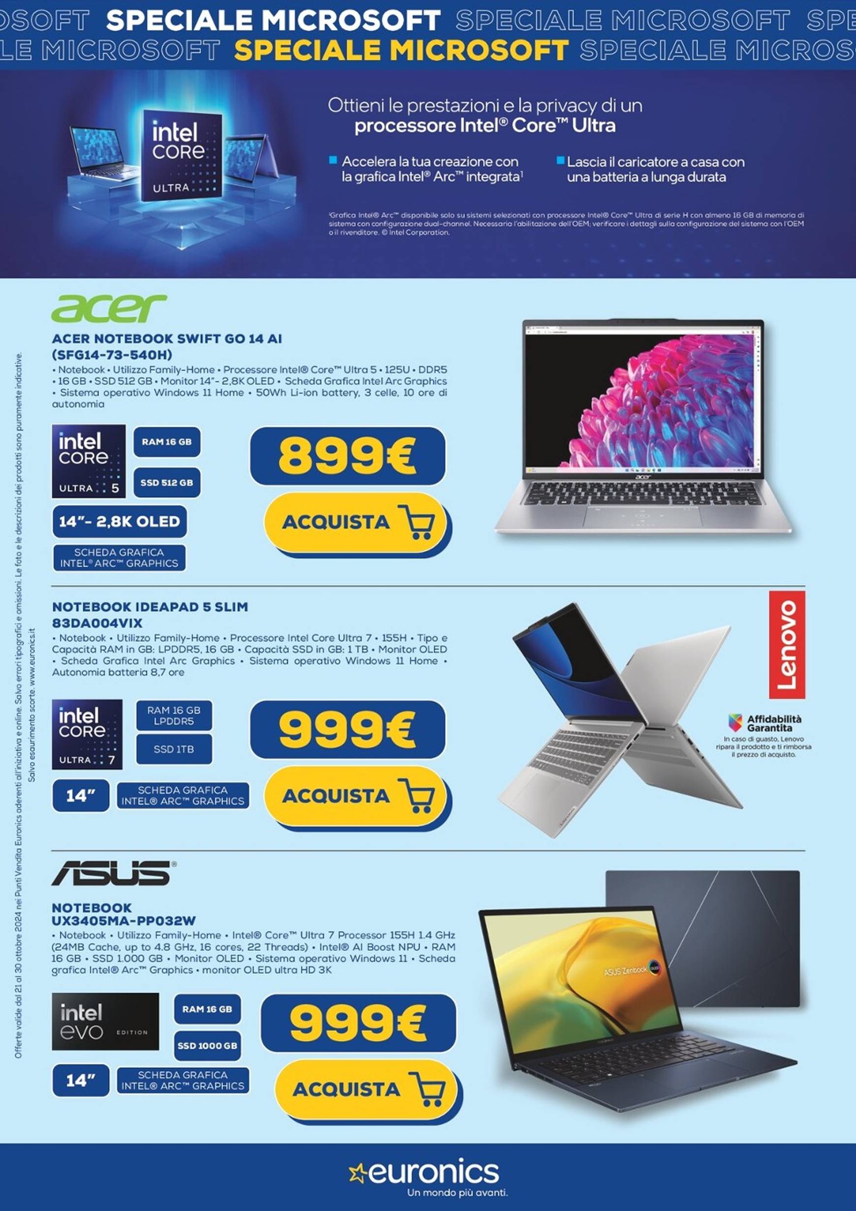 euronics - Volantino Euronics - Speciale Microsoft valido dal 21.10. al 30.10. - page: 5