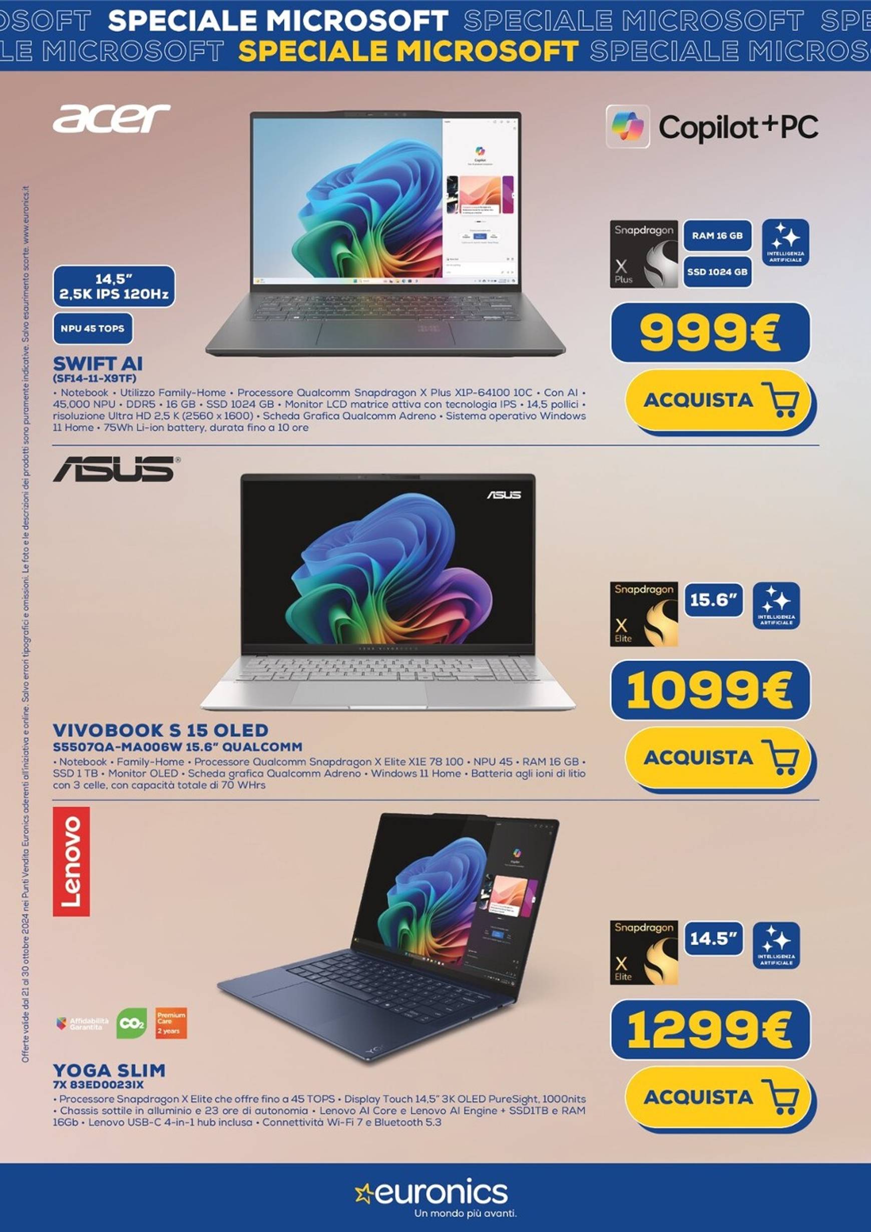 euronics - Volantino Euronics - Speciale Microsoft valido dal 21.10. al 30.10. - page: 9