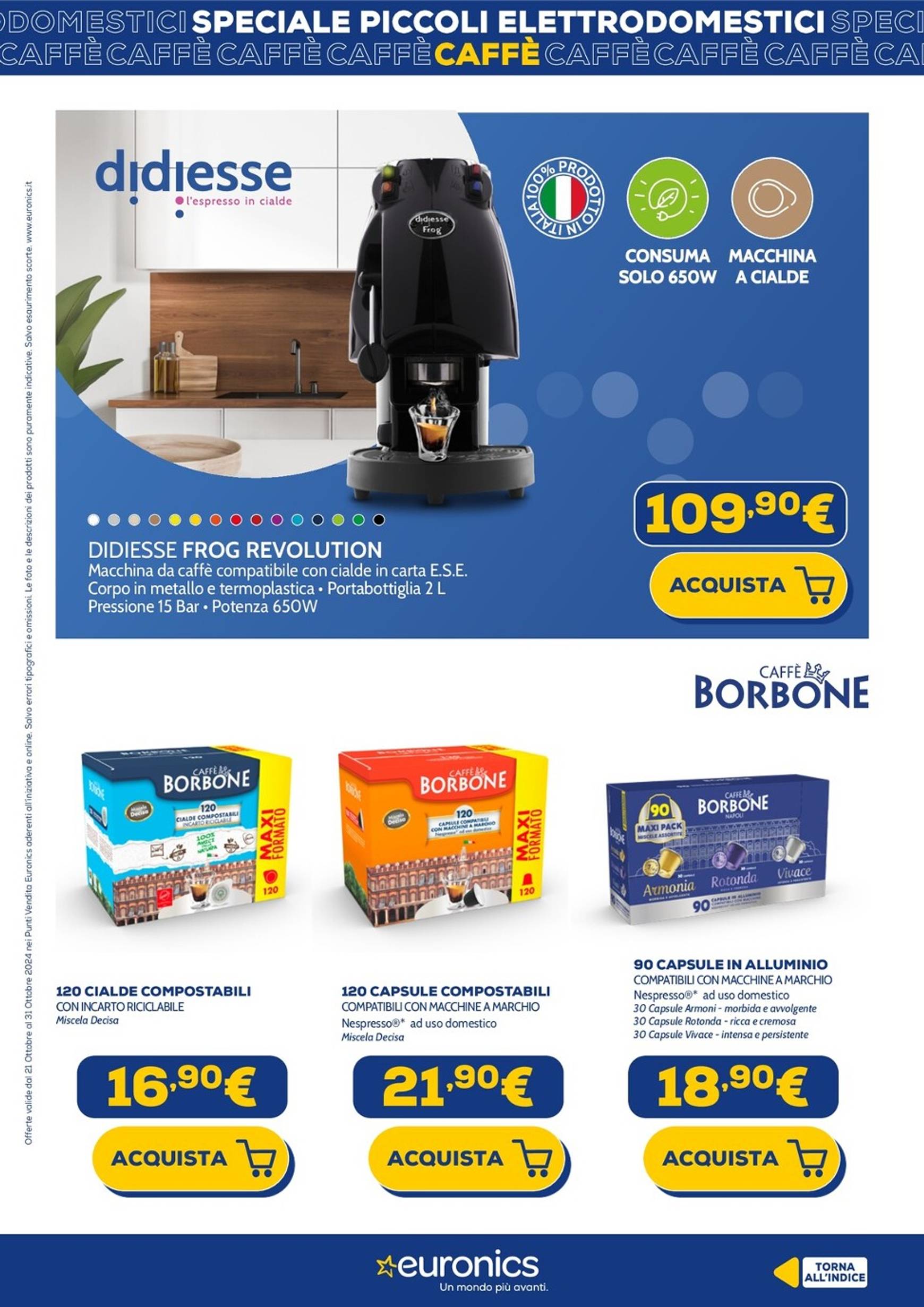 euronics - Volantino Euronics - Speciale Piccoli Elettrodomestici valido dal 21.10. al 31.10. - page: 15