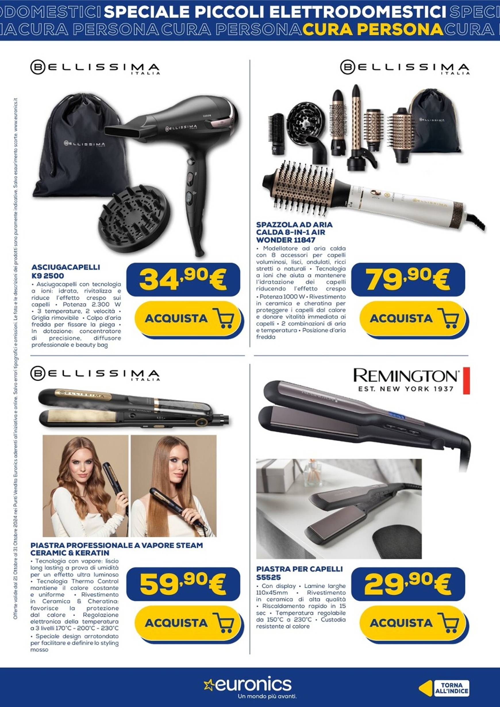 euronics - Volantino Euronics - Speciale Piccoli Elettrodomestici valido dal 21.10. al 31.10. - page: 17