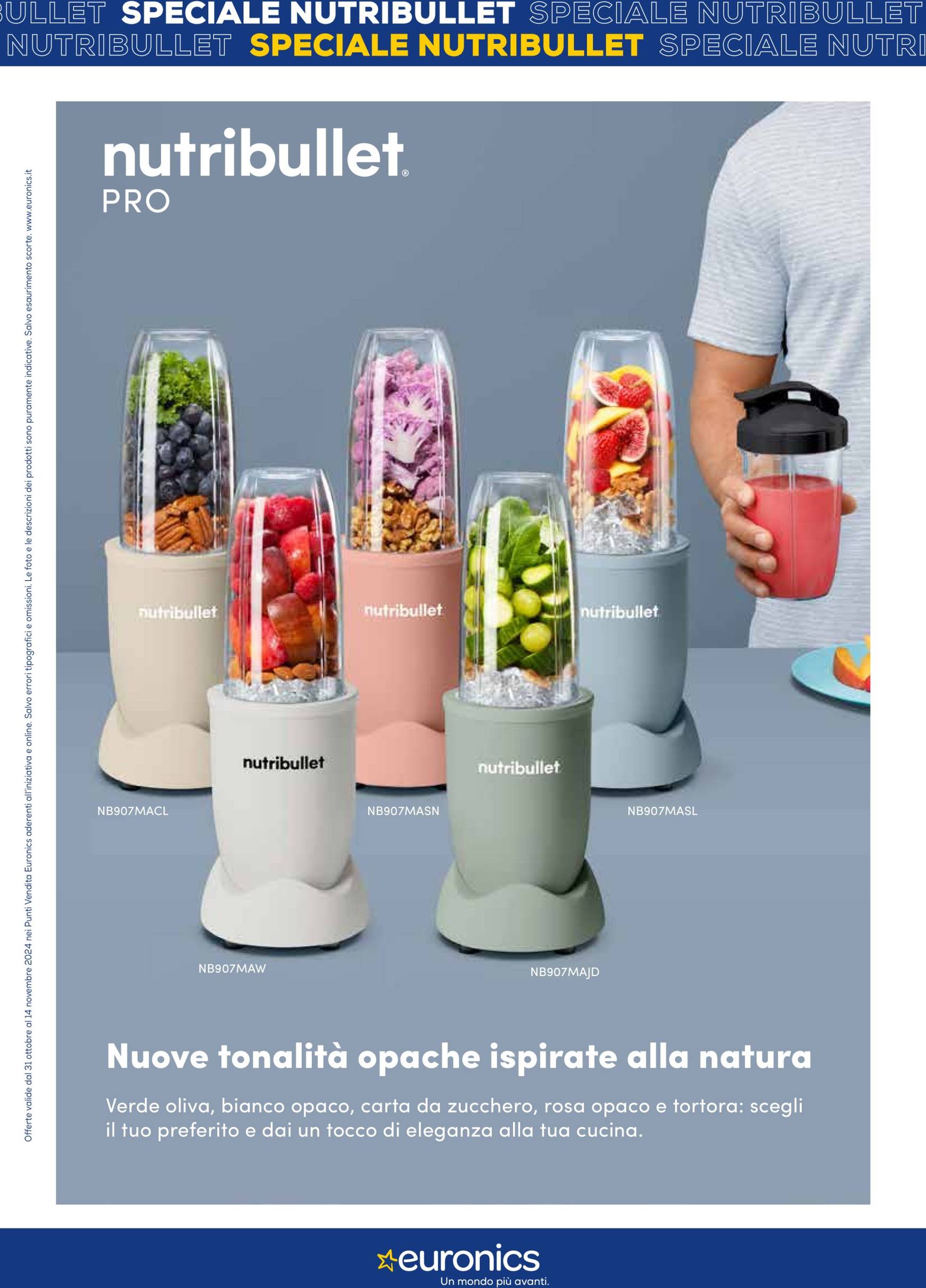 euronics - Volantino Euronics - Speciale Nutribullet valido dal 31.10. al 14.11. - page: 6