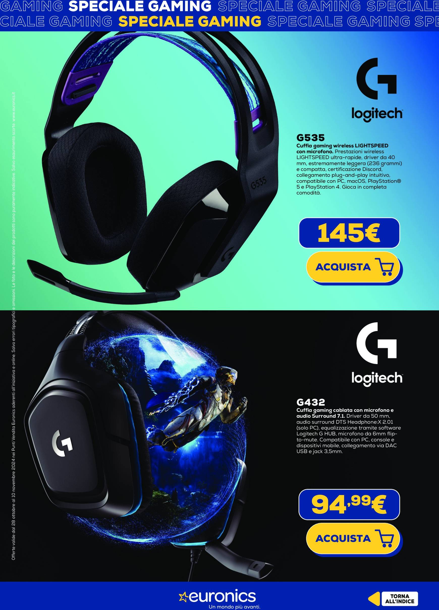 euronics - Volantino Euronics - Speciale Gaming valido dal 28.10. al 10.11. - page: 7