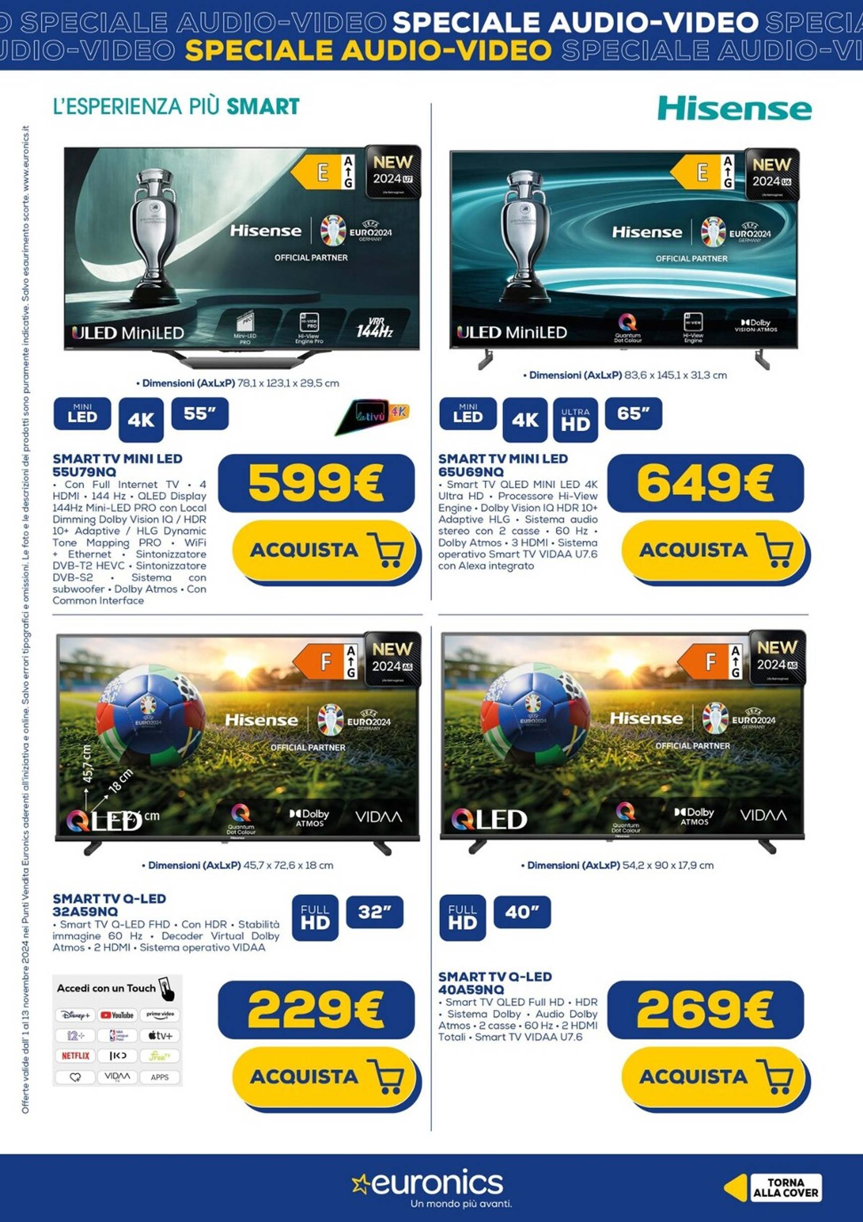 euronics - Volantino Euronics - Speciale Audio Video valido dal 01.11. al 13.11. - page: 6