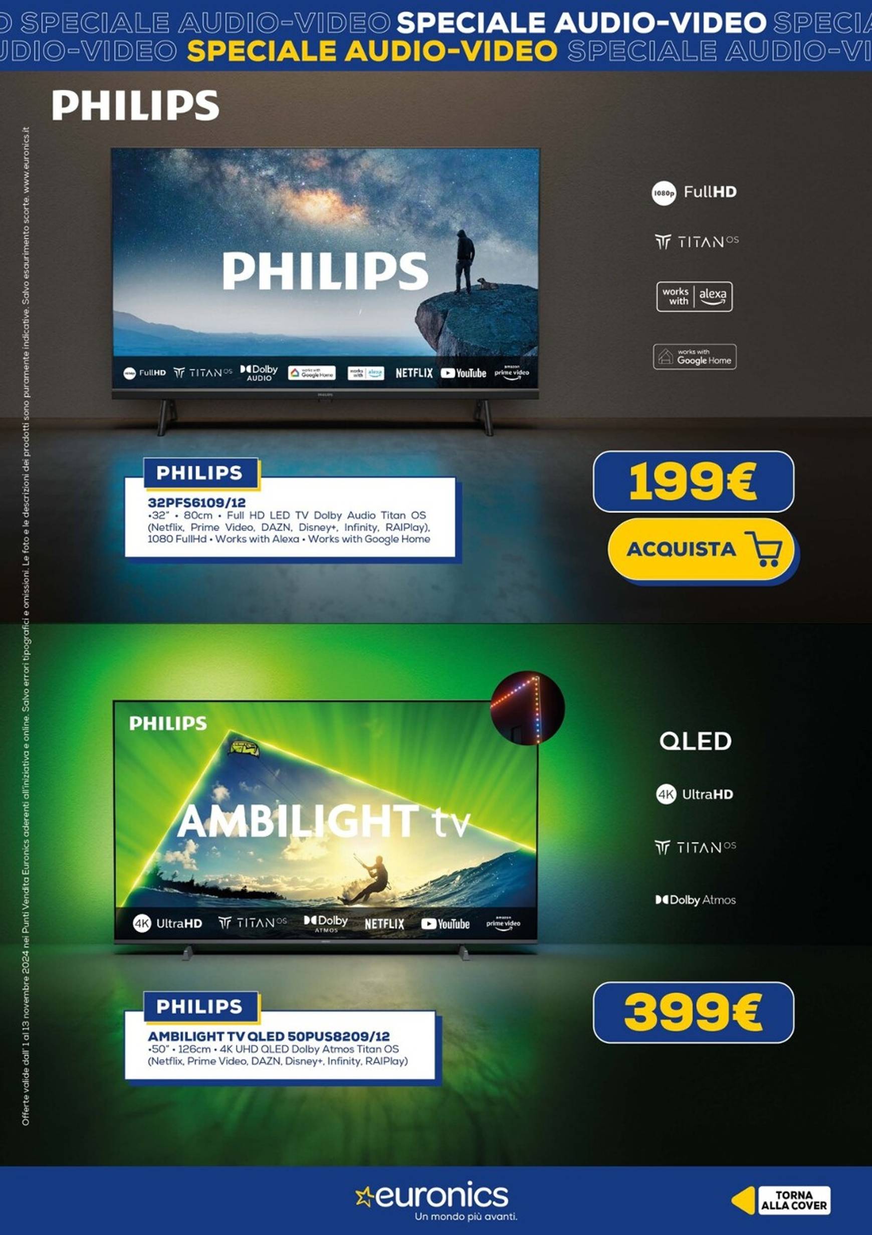 euronics - Volantino Euronics - Speciale Audio Video valido dal 01.11. al 13.11. - page: 10